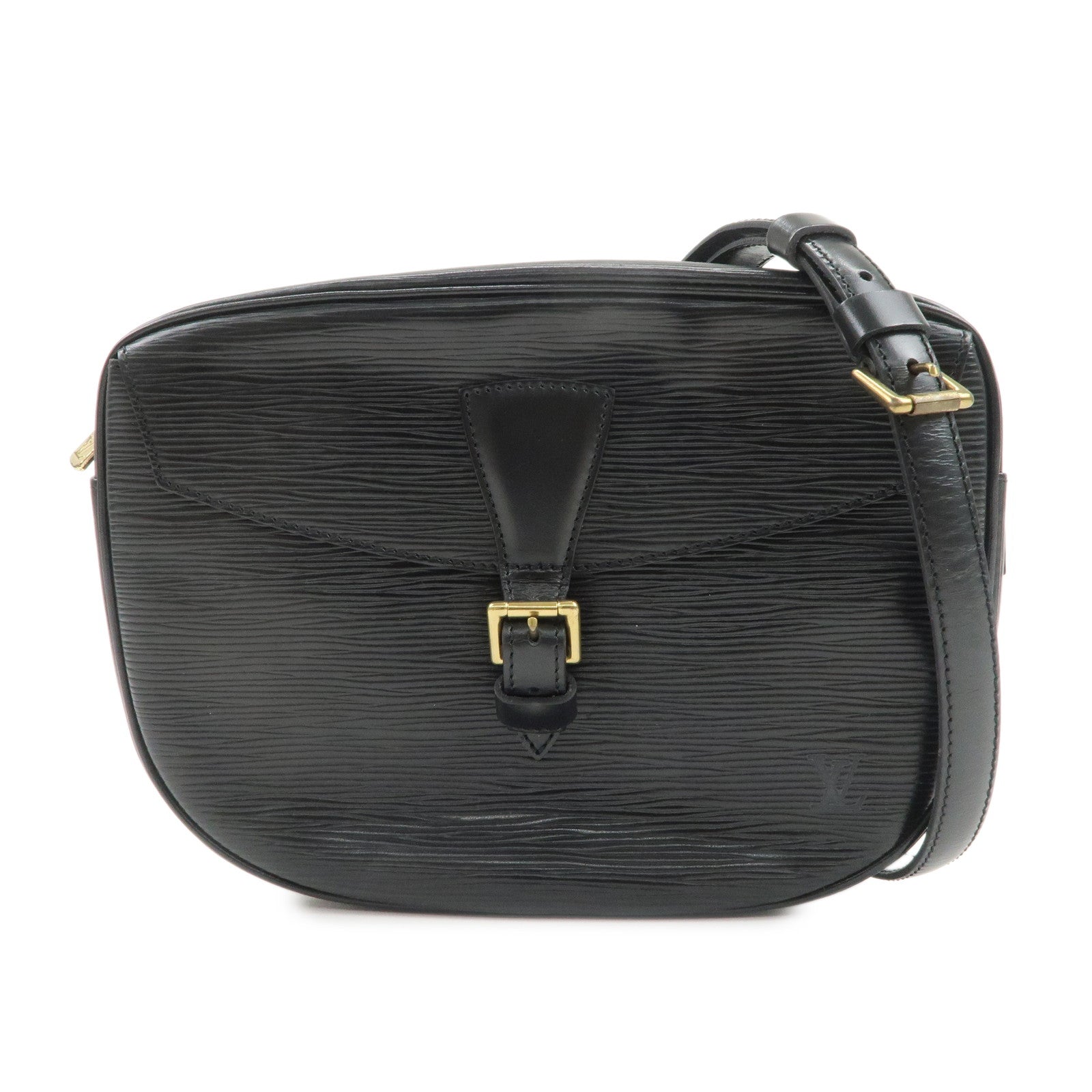 Louis Vuitton Epi Jeune Fille Shoulder Crossbody Bag Noir M52152