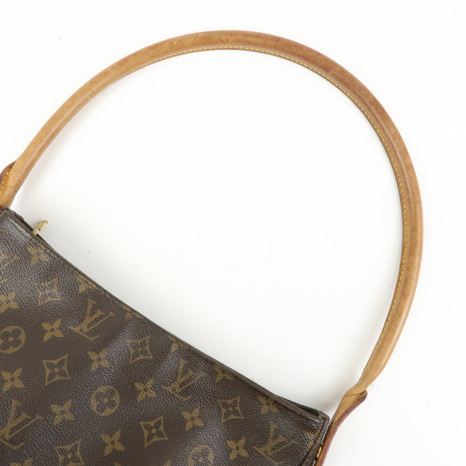 Louis Vuitton Monogram Looping GM Shoulder Bag Brown M51145