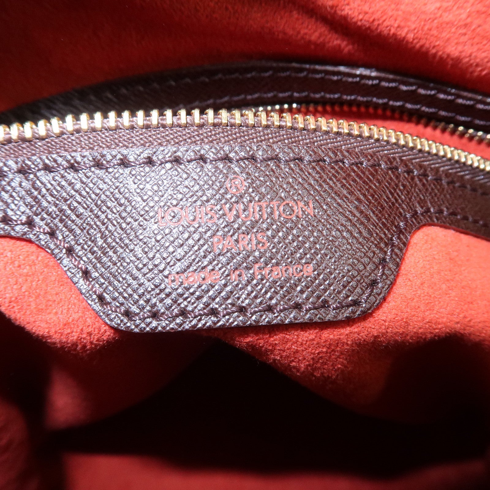Louis Vuitton Damier Ebene Male Tote Bag Hand Bag Brown N42240