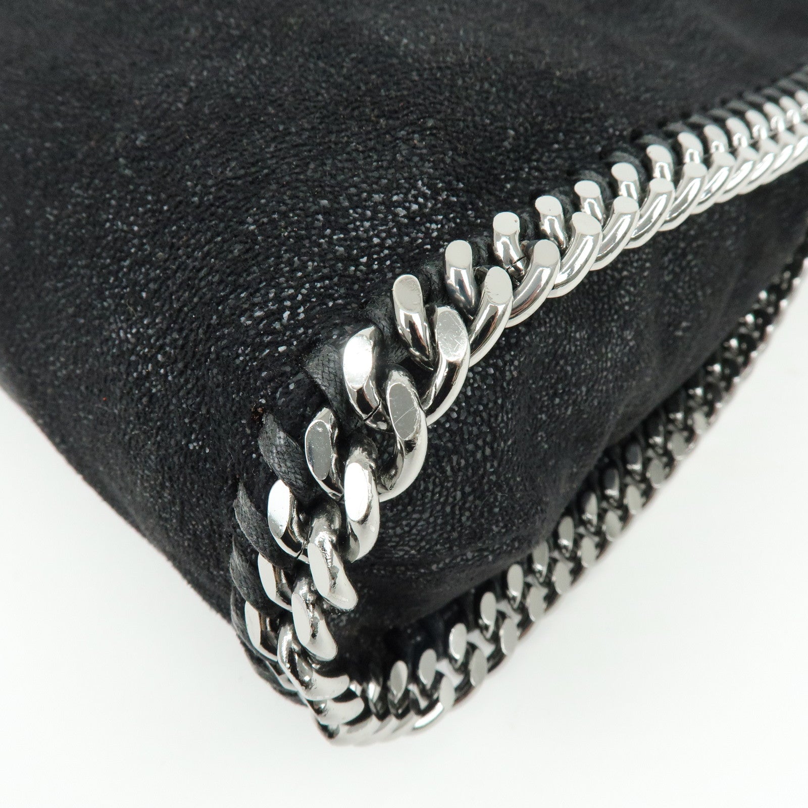 STELLA MCCARTNEY Falabella Faux Leather 2Way Bag Black 234387