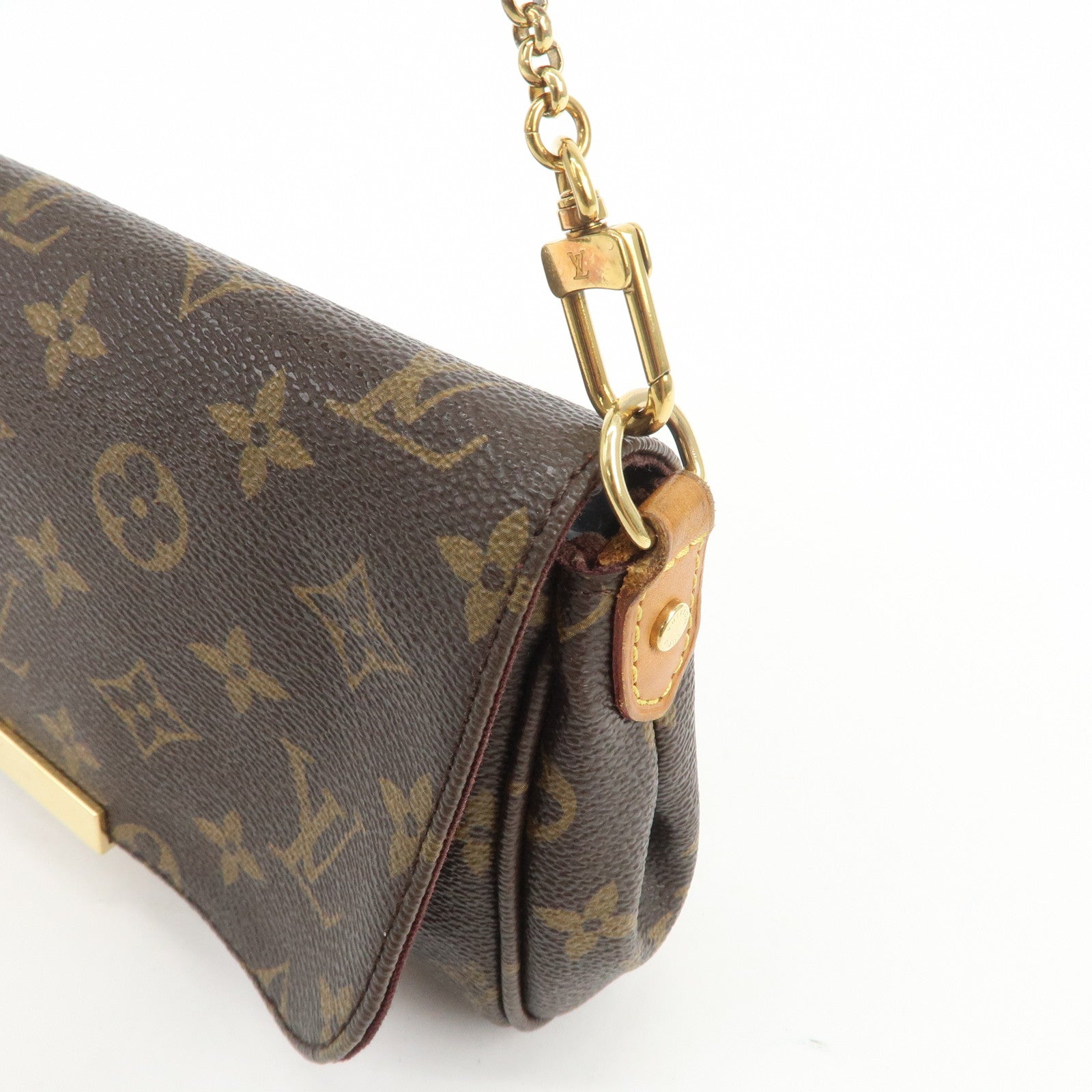 Louis Vuitton Monogram Favorite PM 2Way Shoulder Bag Brown M40717