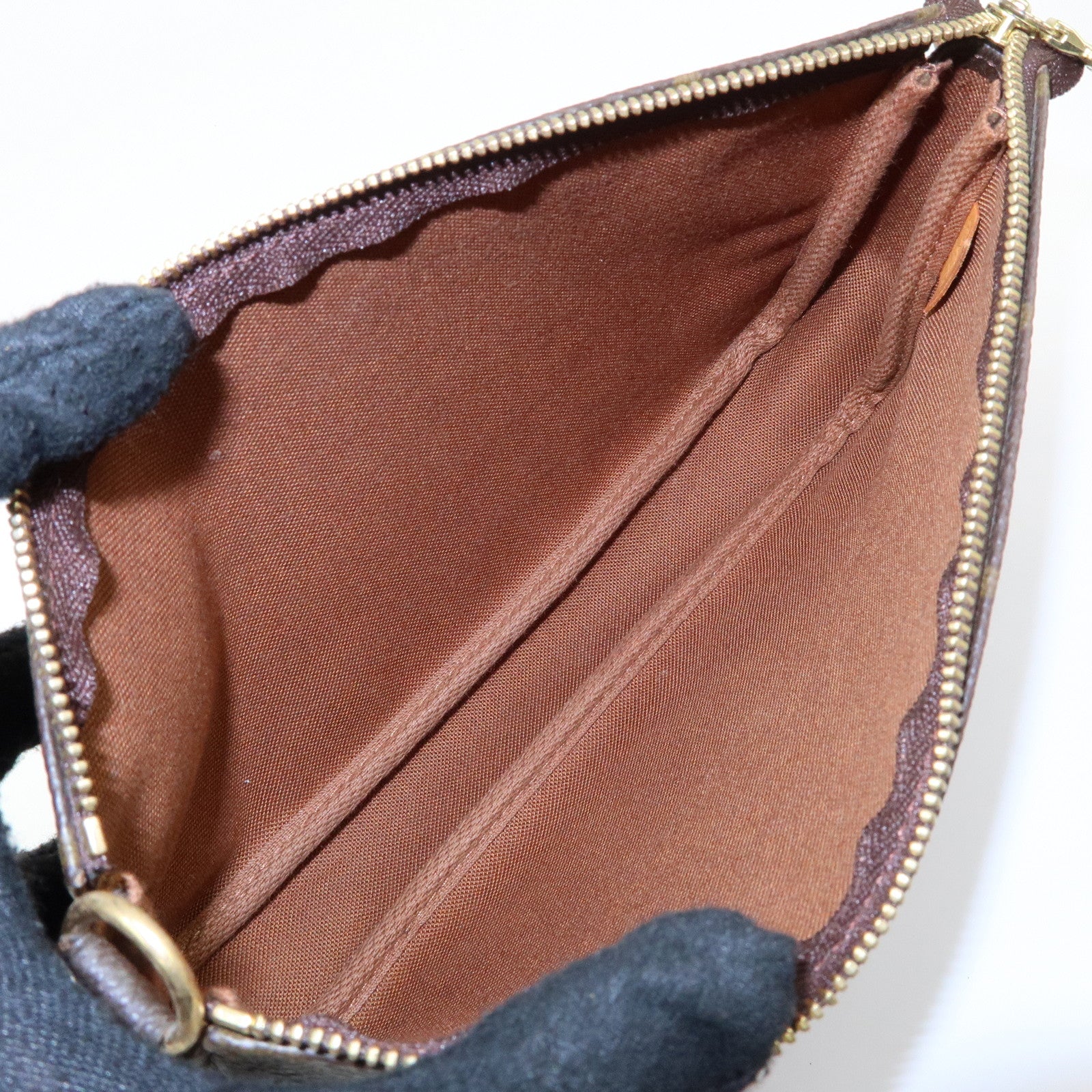Louis Vuitton Monogram Pochette Accessoires Pouch Hand Bag M51980