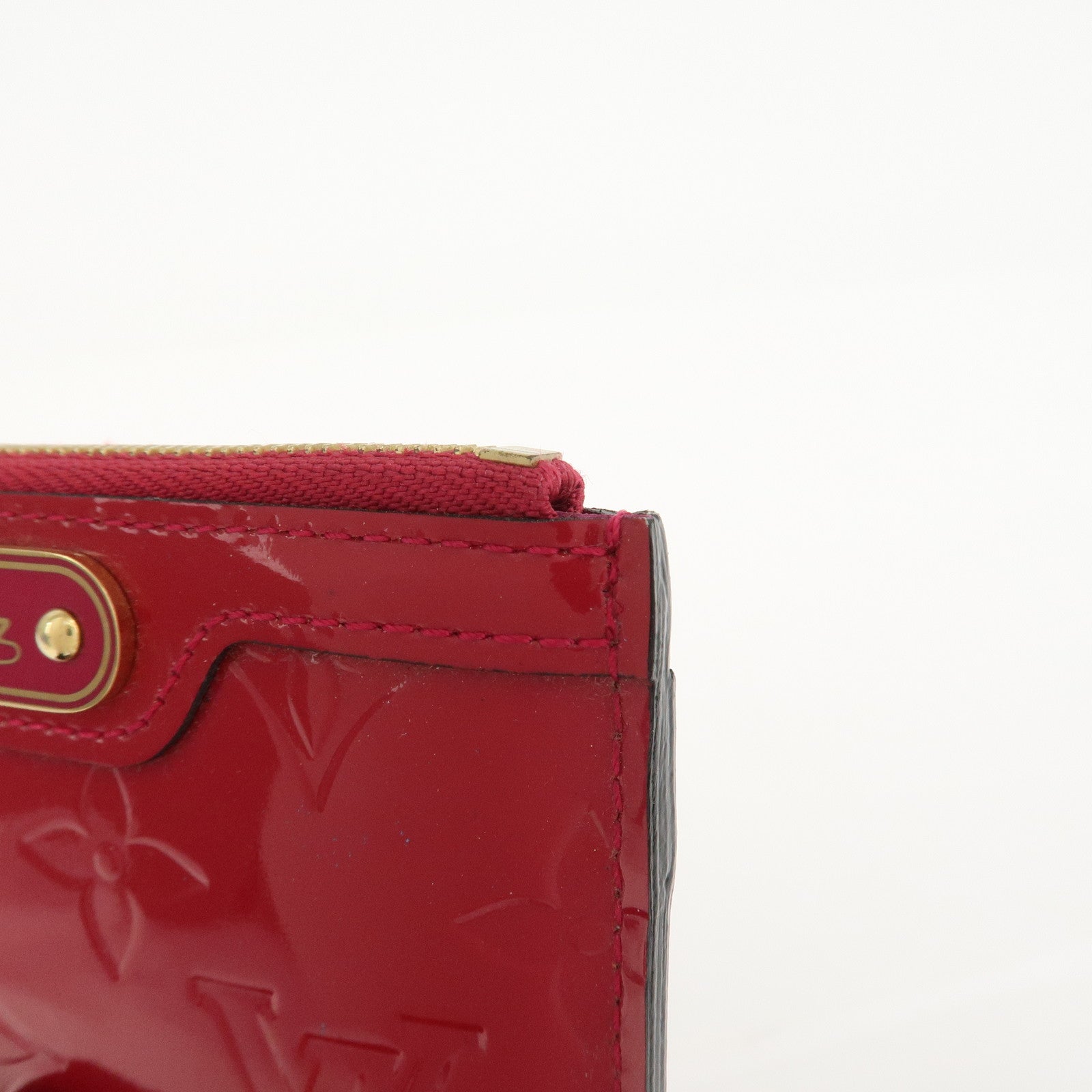 Louis Vuitton Monogram Vernis Pochette Cles NM Rose Indien M61466