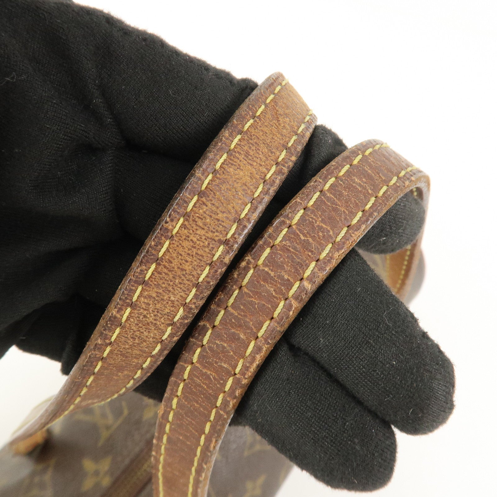 Louis Vuitton Monogram Papillon 30 Hand Bag Brown M51385