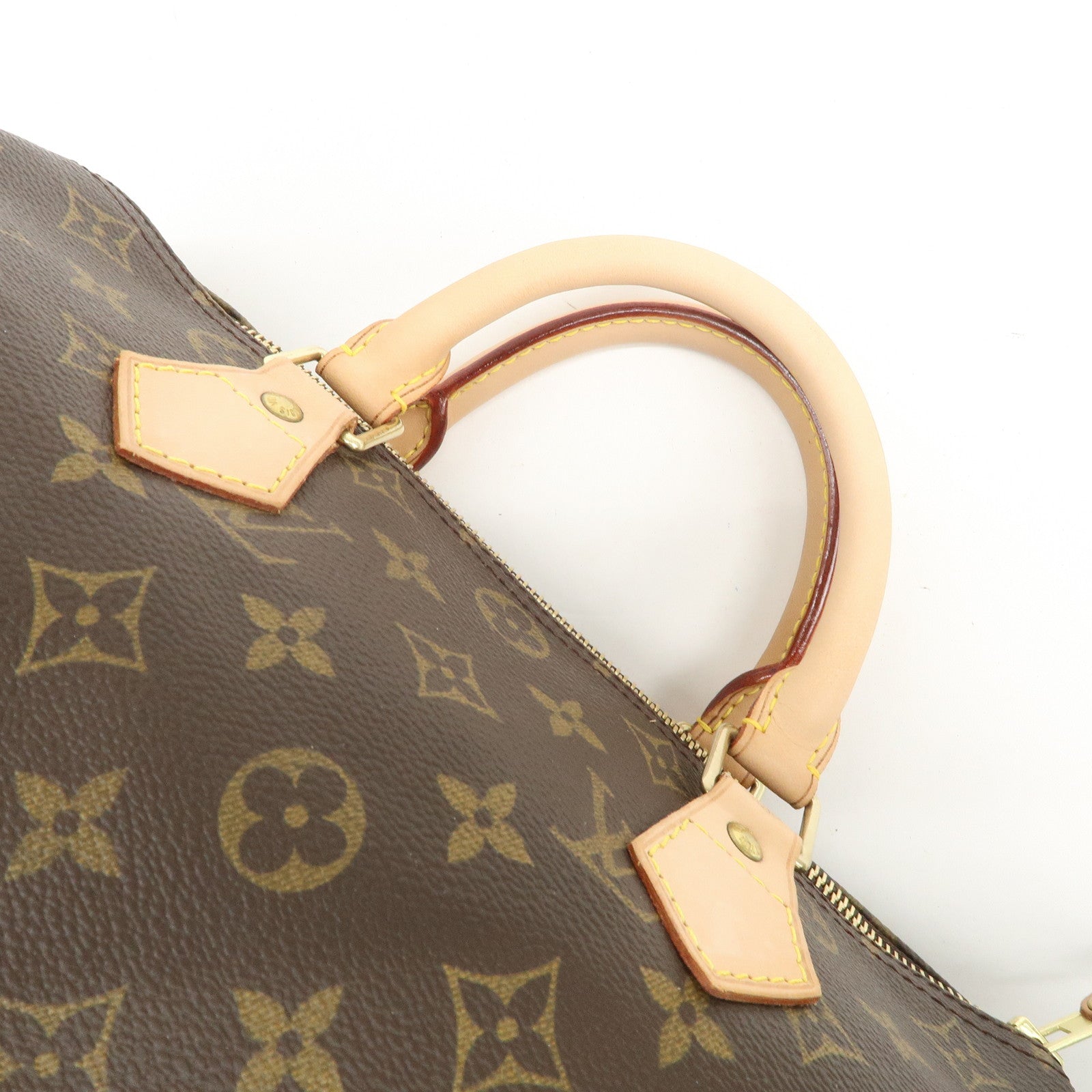 Louis Vuitton Monogram Speedy 30 Boston Bag Hand Bag Brown M41526