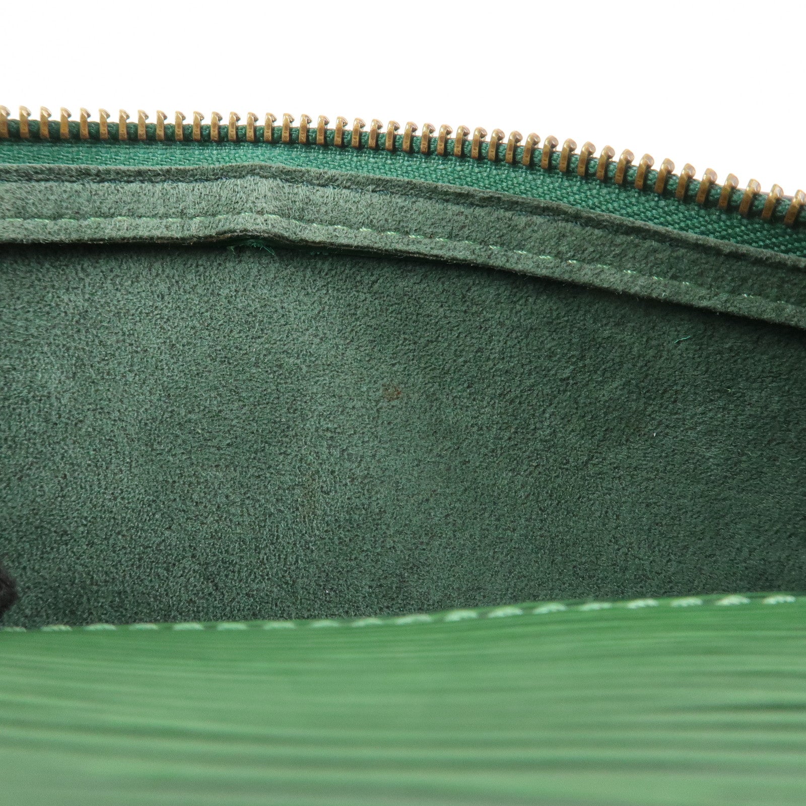 Louis Vuitton Epi Leather Soufflot Hand Bag Borneo Green M52224