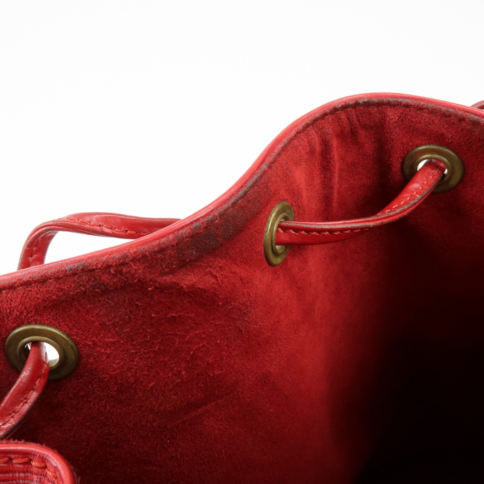 Louis Vuitton Epi Petit Noe Shoulder Bag Castilian Red M44107
