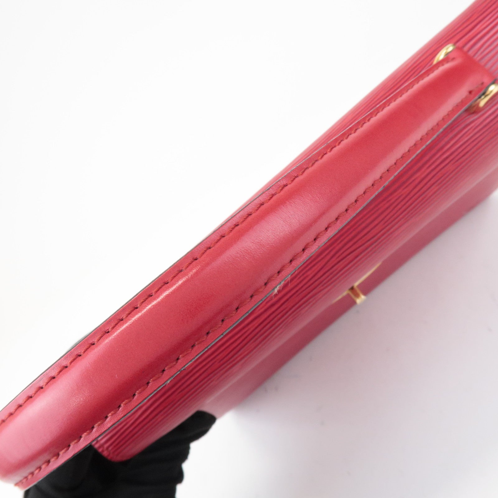 Louis Vuitton Epi Leather Marceau Hand Bag Castilian Red M52377