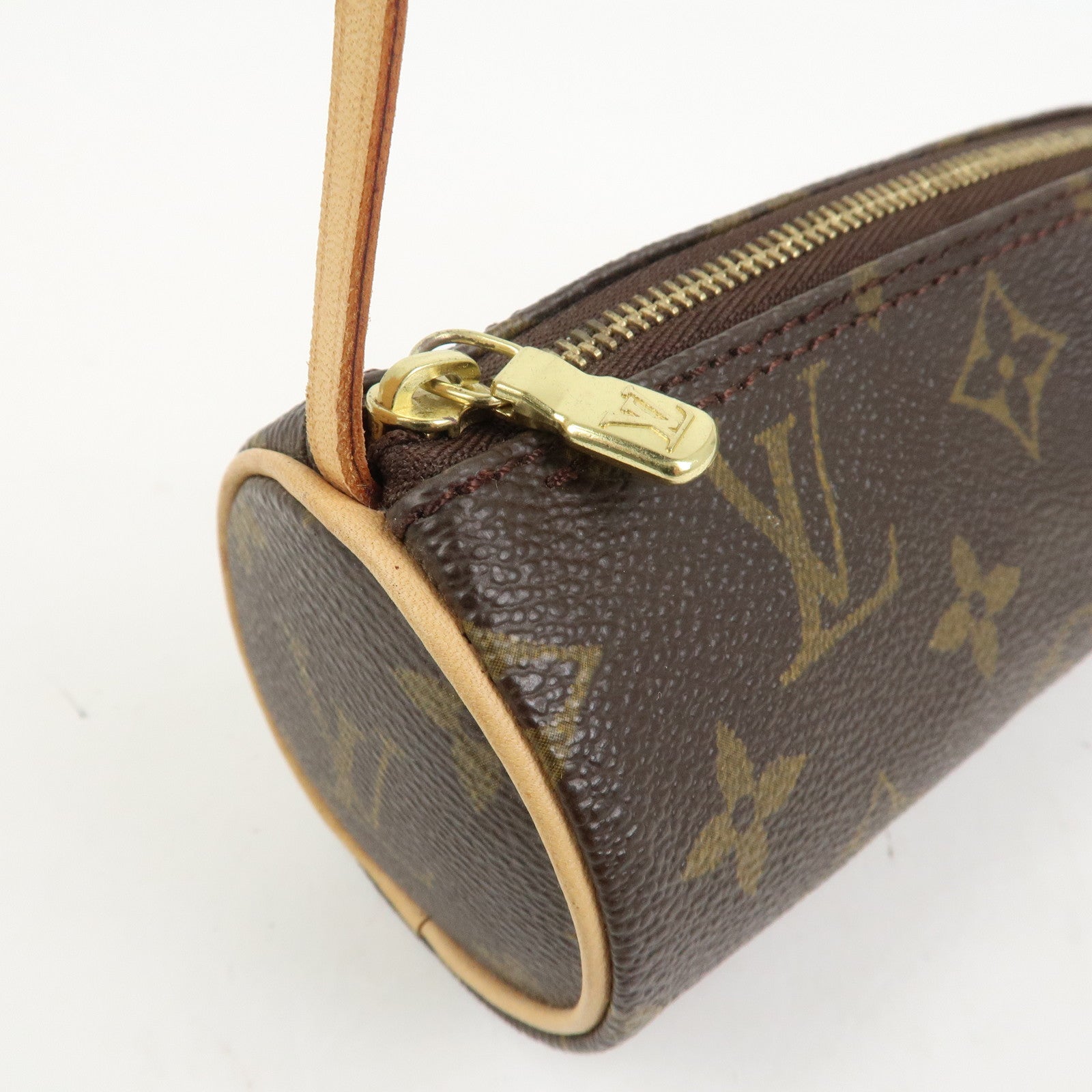 Louis Vuitton Monogram Mini Pouch for Papillon Bag Brown New Style
