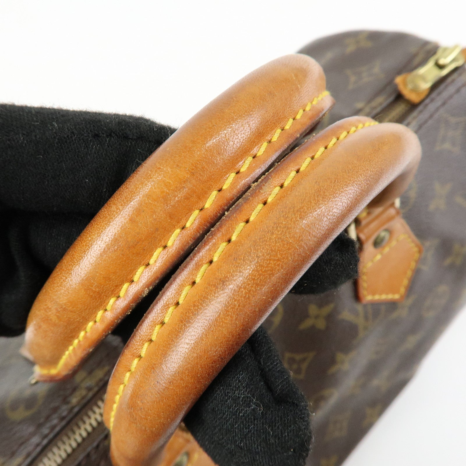 Louis Vuitton Monogram Speedy 30 Boston Bag Hand Bag Brown M41526