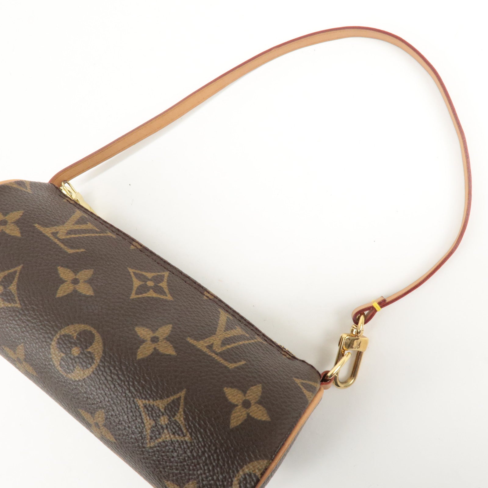 Louis Vuitton Monogram Mini Papillon Pouch for Papillon Bag Brown Used