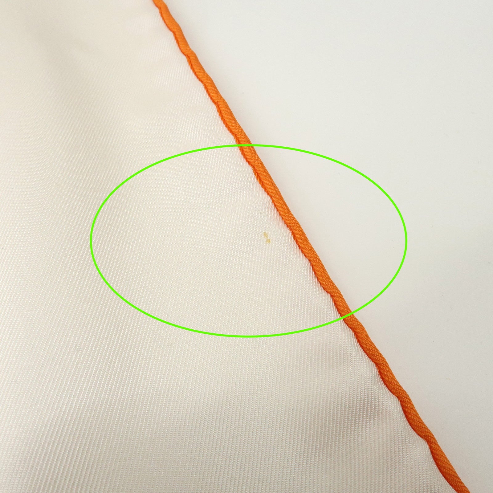 Louis Vuitton Monogram Silk 100% Scarf White Orange Watercolor