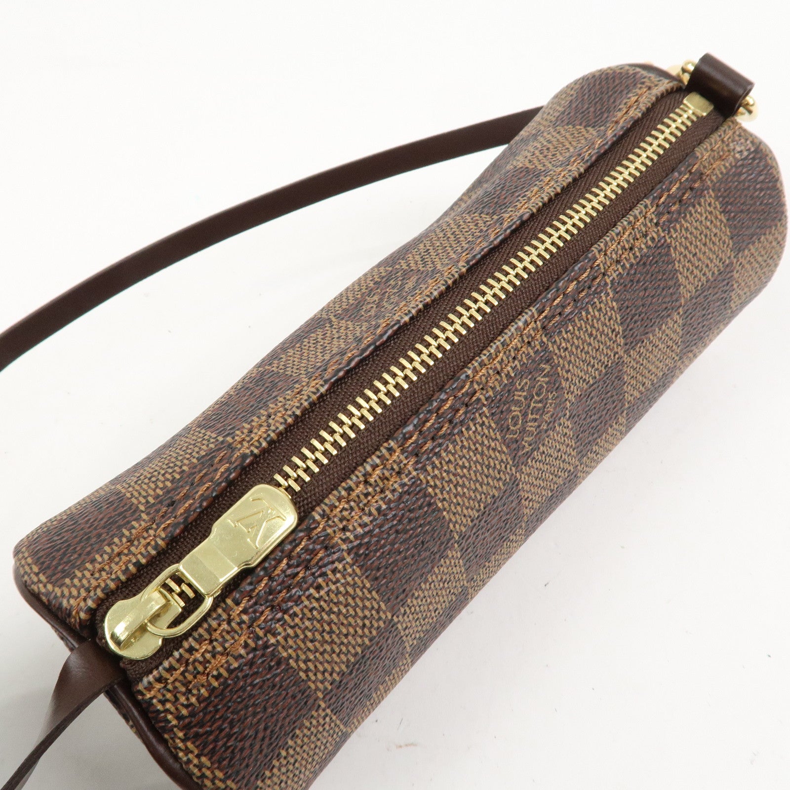 Louis Vuitton Damier Mini Pouch for Papillon Bag Damier Ebene