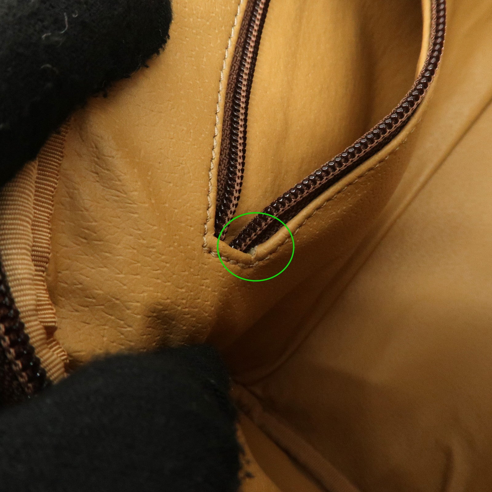 GUCCI Old Gucci GG Plus Leather Shoulder Bag Crossbody Bag Beige Brown Used