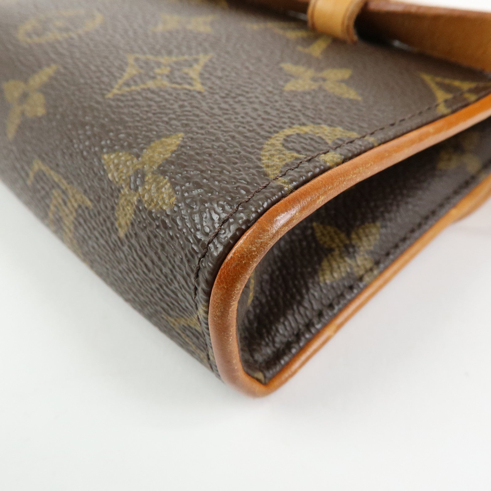 Louis Vuitton Monogram Pochette Florentine Waist Bag Belt L M51855