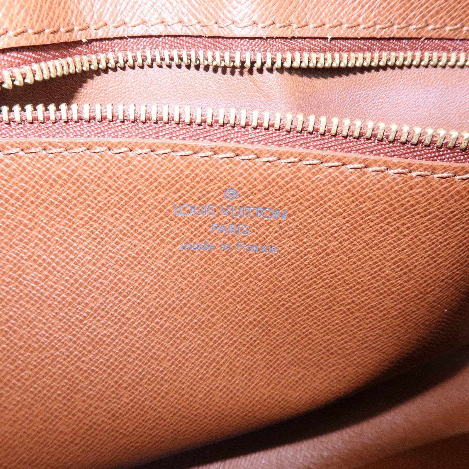 Louis Vuitton Monogram Marly Dragonne GM Clutch Bag Brown M51825