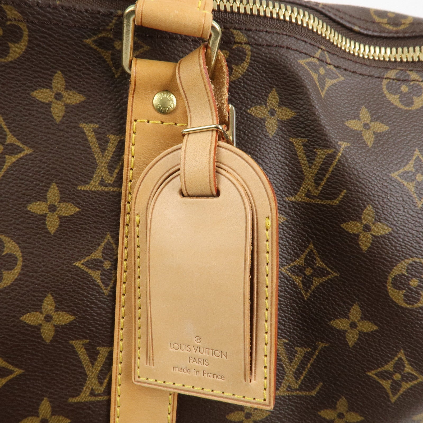 Louis Vuitton Monogram Keep All Bandouliere 45 Boston Bag M41418