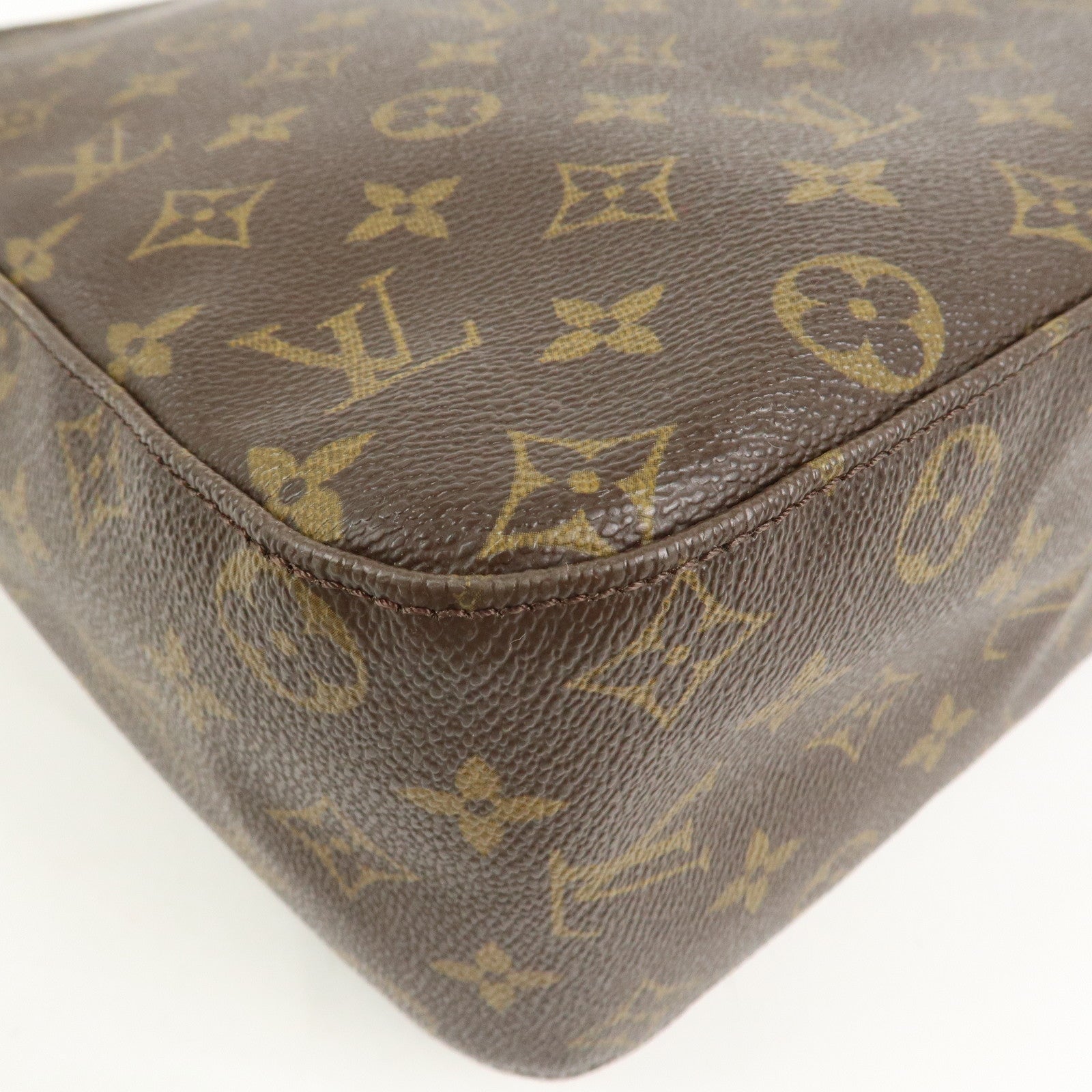 Louis Vuitton Monogram Looping GM Shoulder Bag Brown M51145