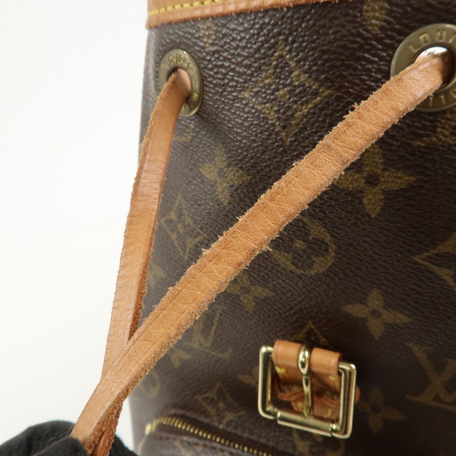 Louis Vuitton Monogram Montsouris MM Backpack Brown M51136