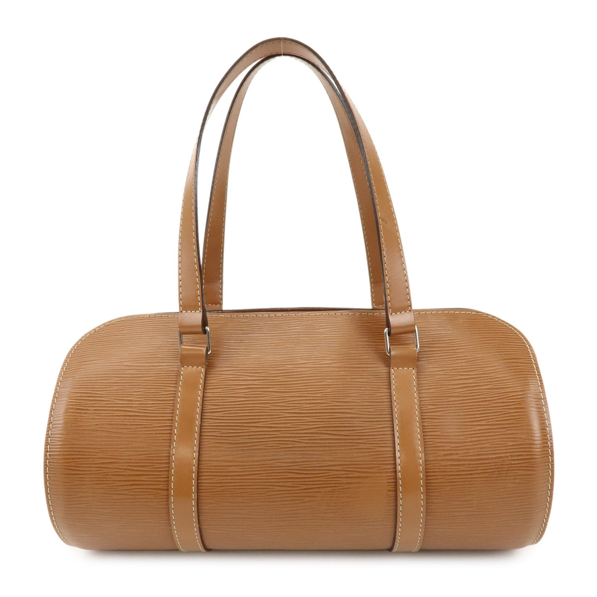 Louis Vuitton Epi Soufflot Leather Shoulder Hand Bag Canelle M52861