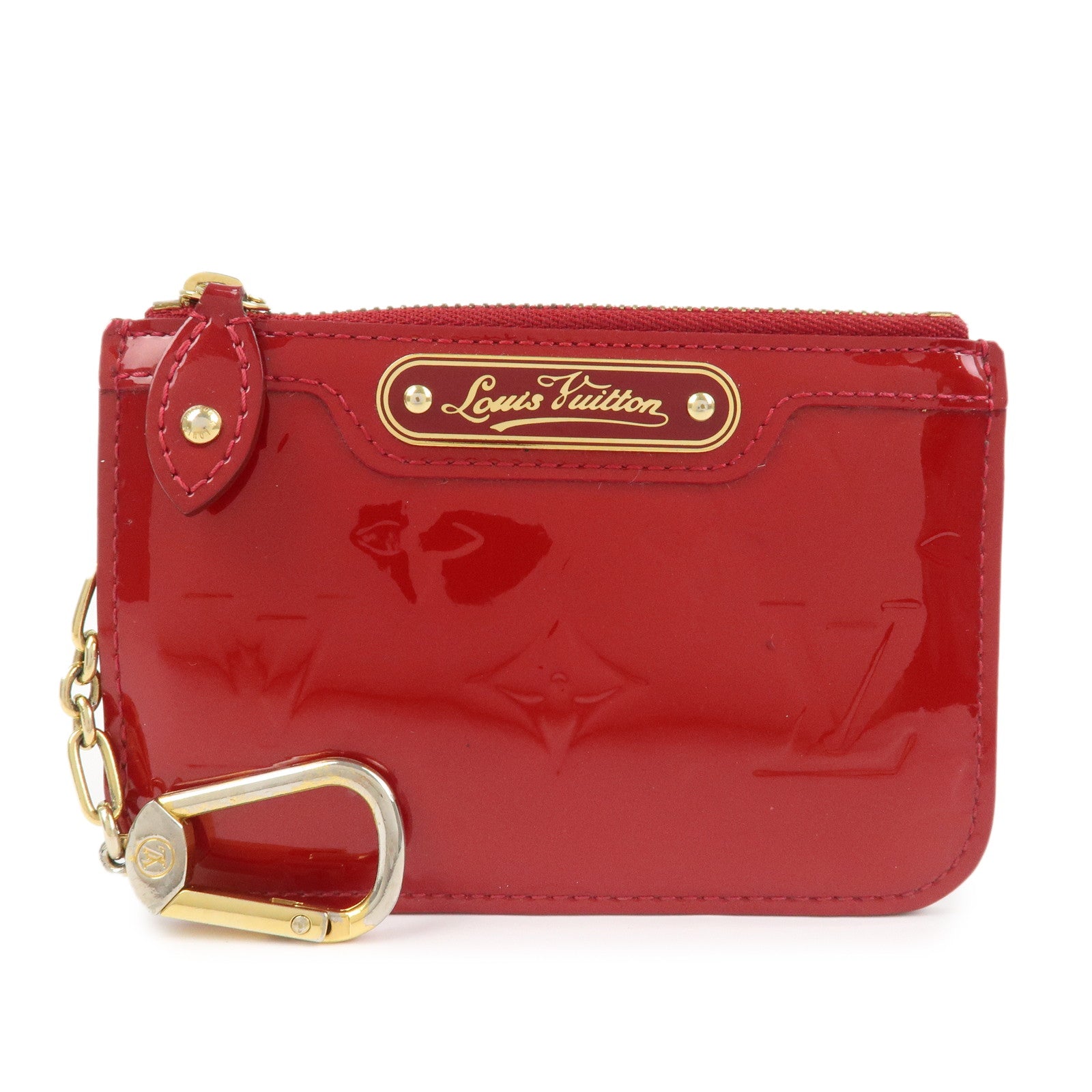 Louis Vuitton Monogram Vernis Pochette Cles NM Coin Case M93559