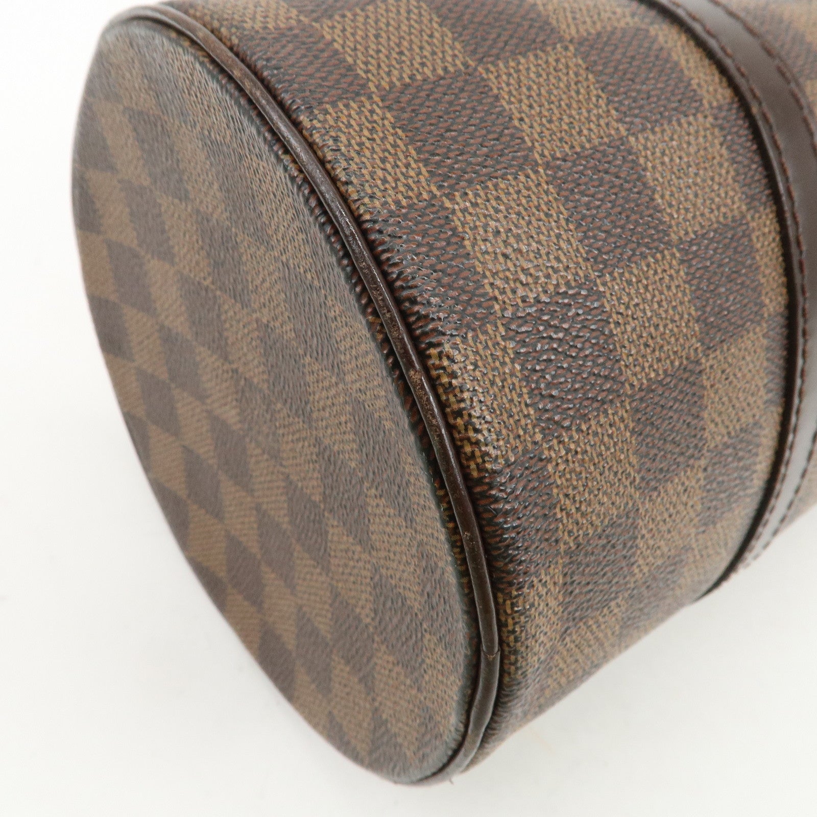 Louis Vuitton Damier Ebene Papillon 30 Hand Bag Brown N51303