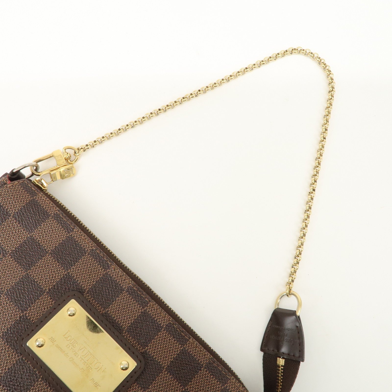 Louis Vuitton Damier Eva 2Way Bag Shoulder Bag Damier Ebene N55213