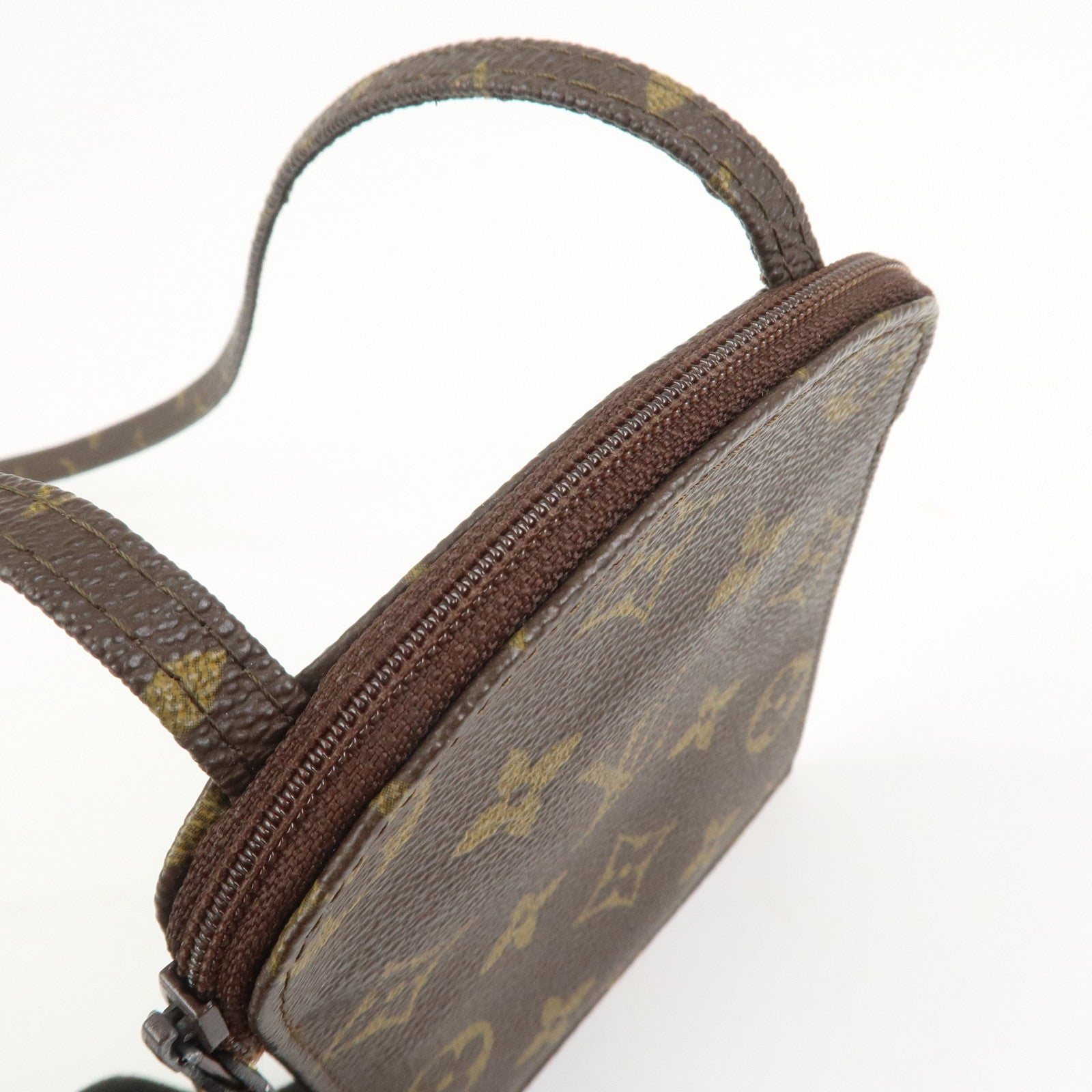 Louis Vuitton Monogram Secret Pochette Mini Bag Pouch M45484