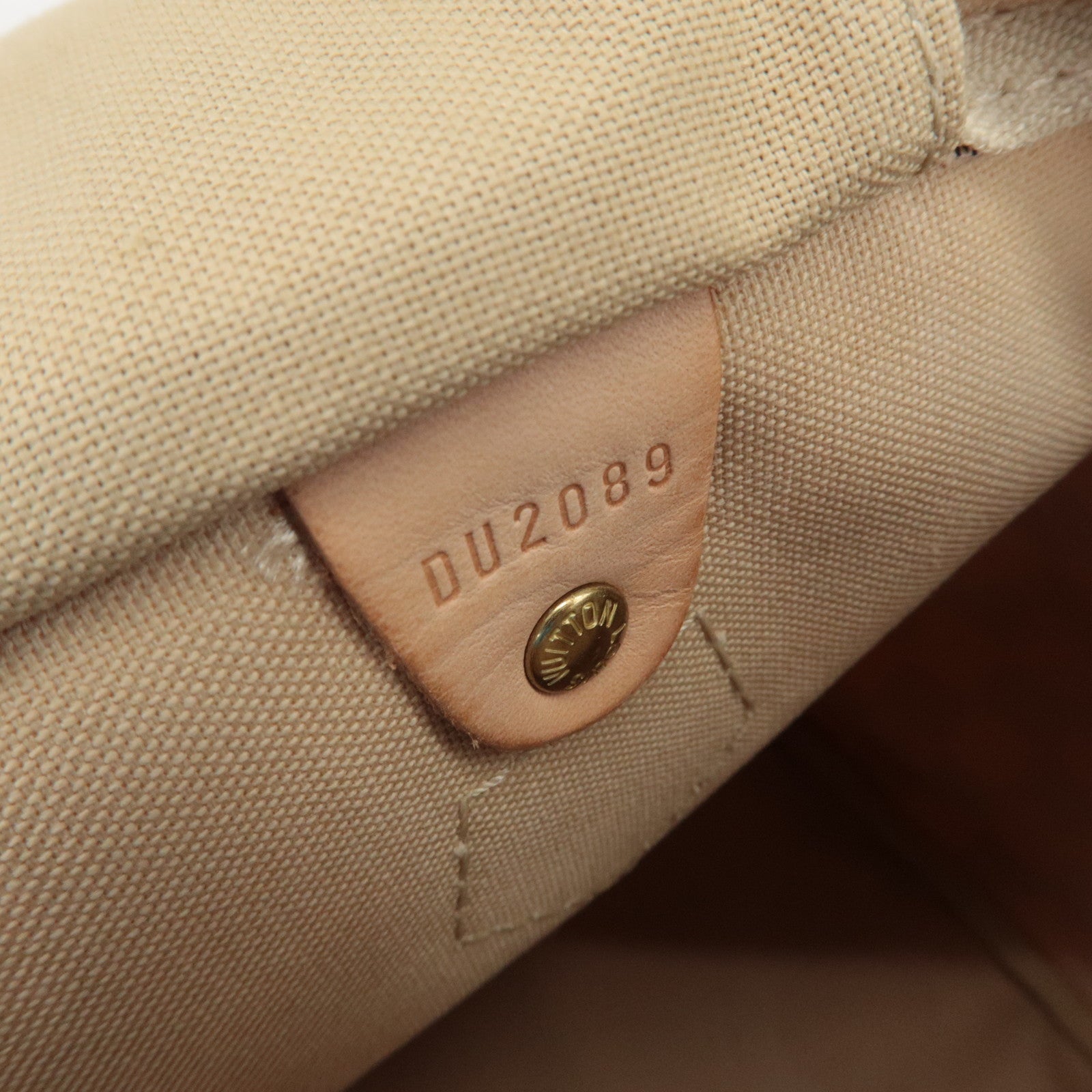 Louis Vuitton Damier Azur Speedy 30 Boston Bag Hand Bag N41533 Used