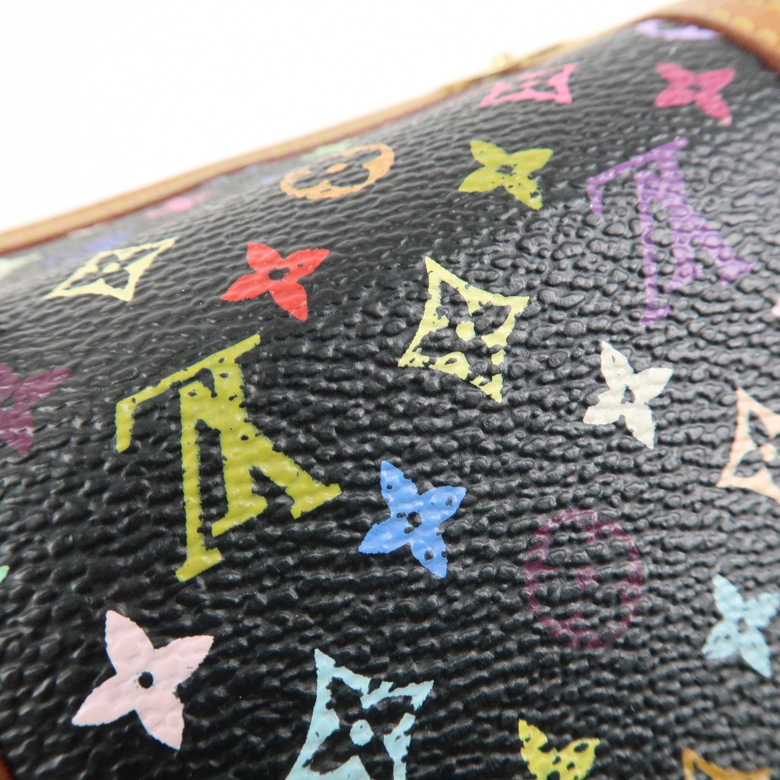 Louis Vuitton Monogram Multicolor Porte Monnaie Plat M92656 Used