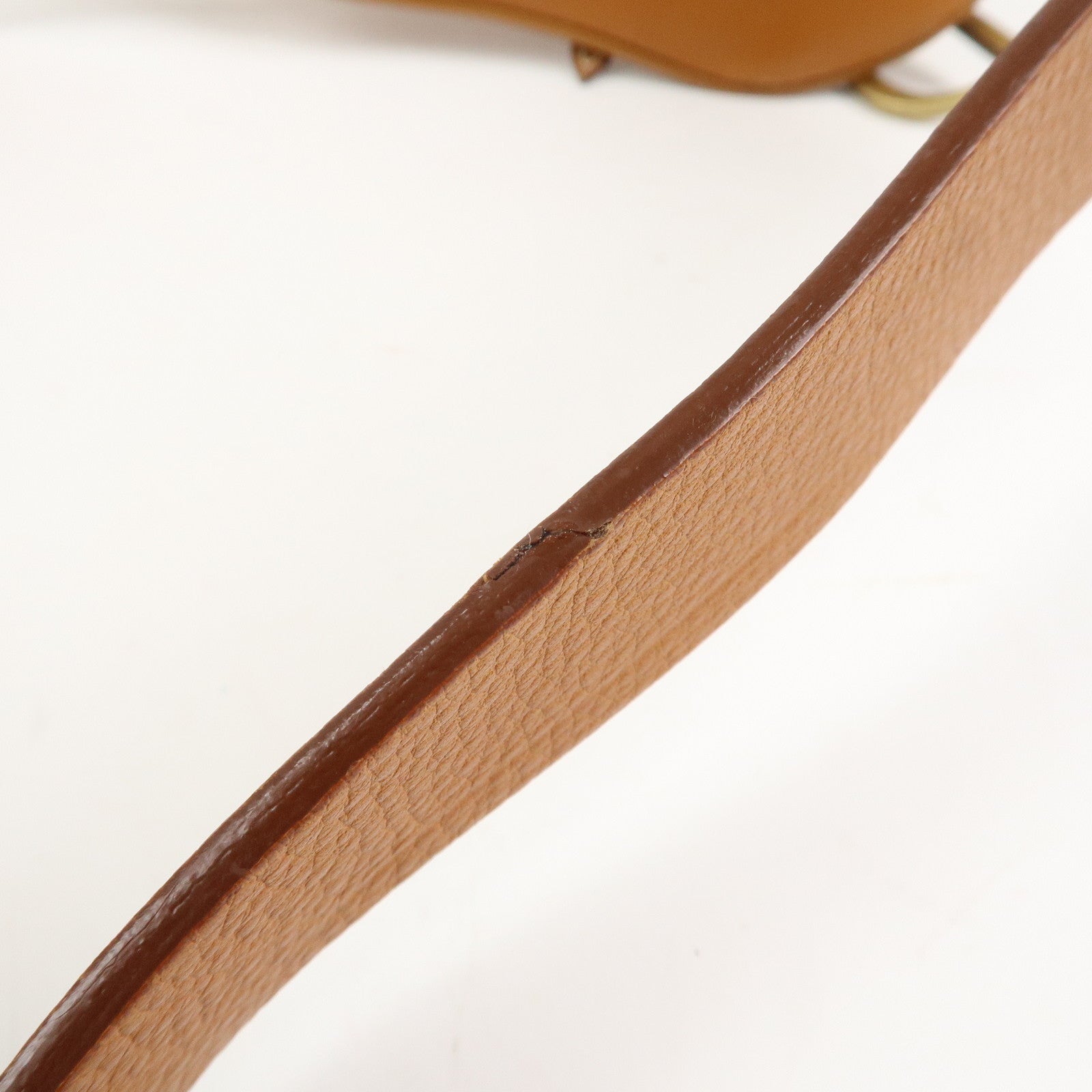 Christian Dior Saddle Leather Waist Bag Crossbody Bag Brown