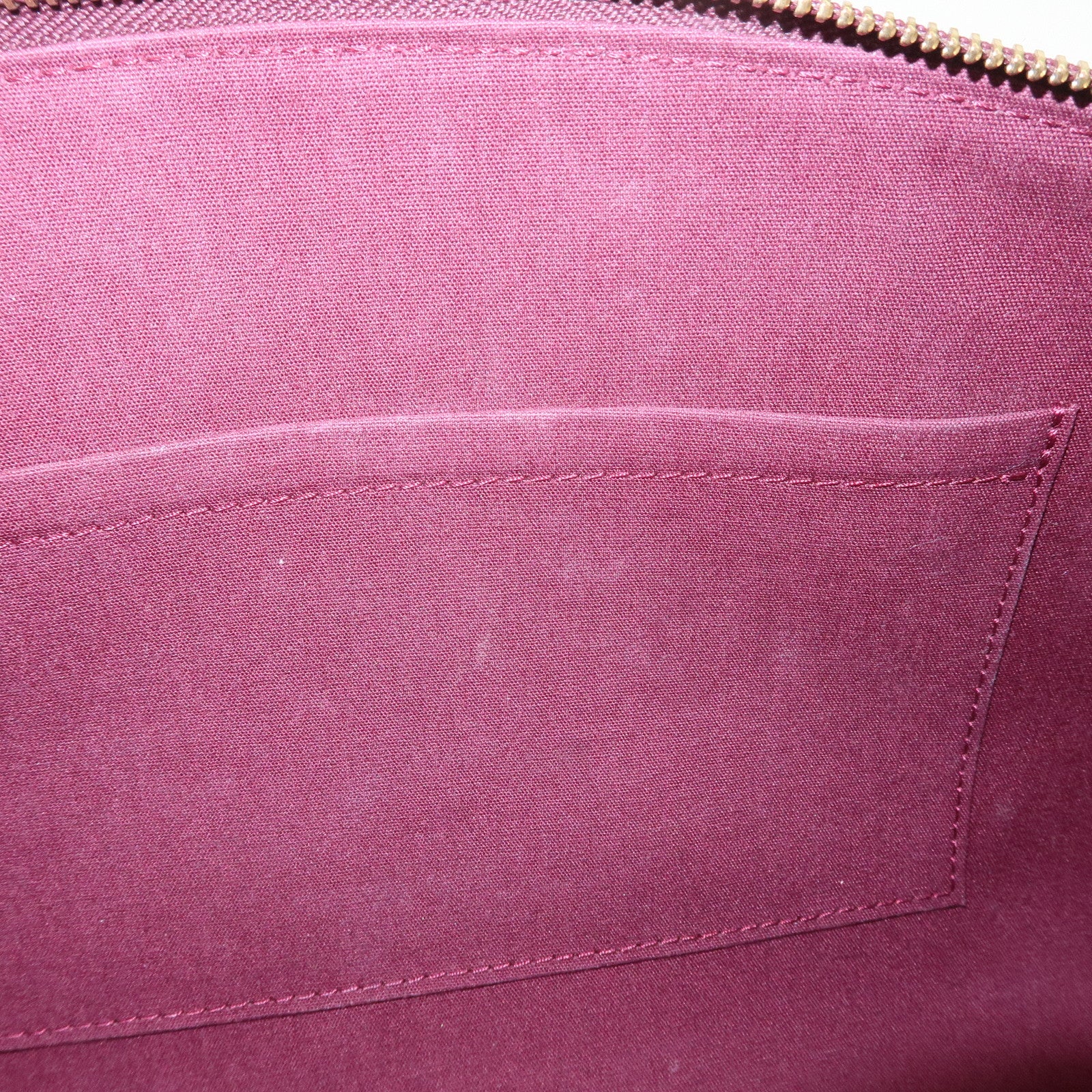 Louis Vuitton Monogram Vernis Sherwood PM Rouge Forvist M91492 Used