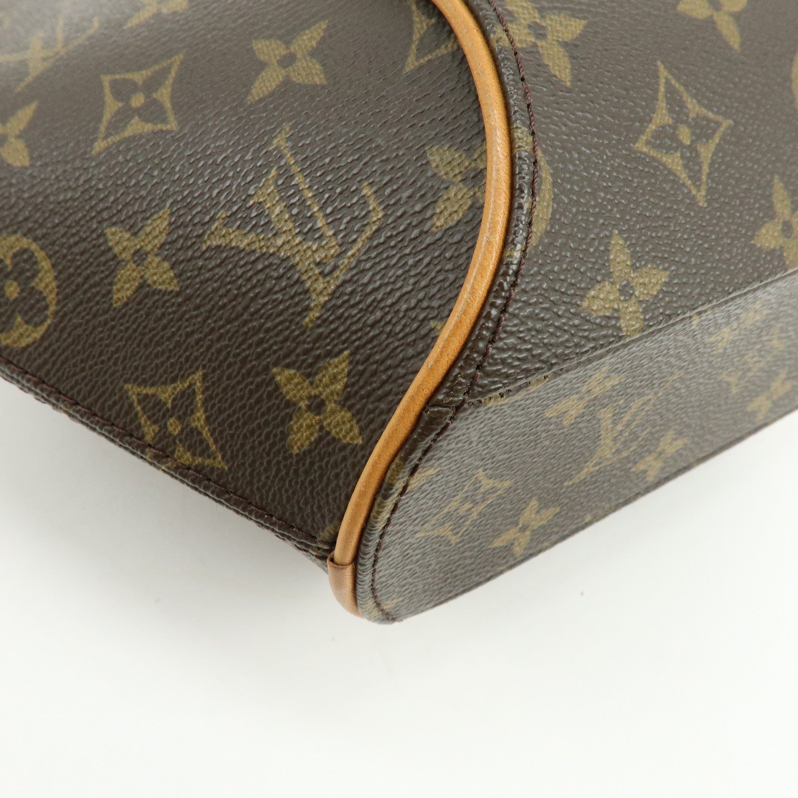 Louis Vuitton Monogram Ellipse PM Hand Bag Brown M51127
