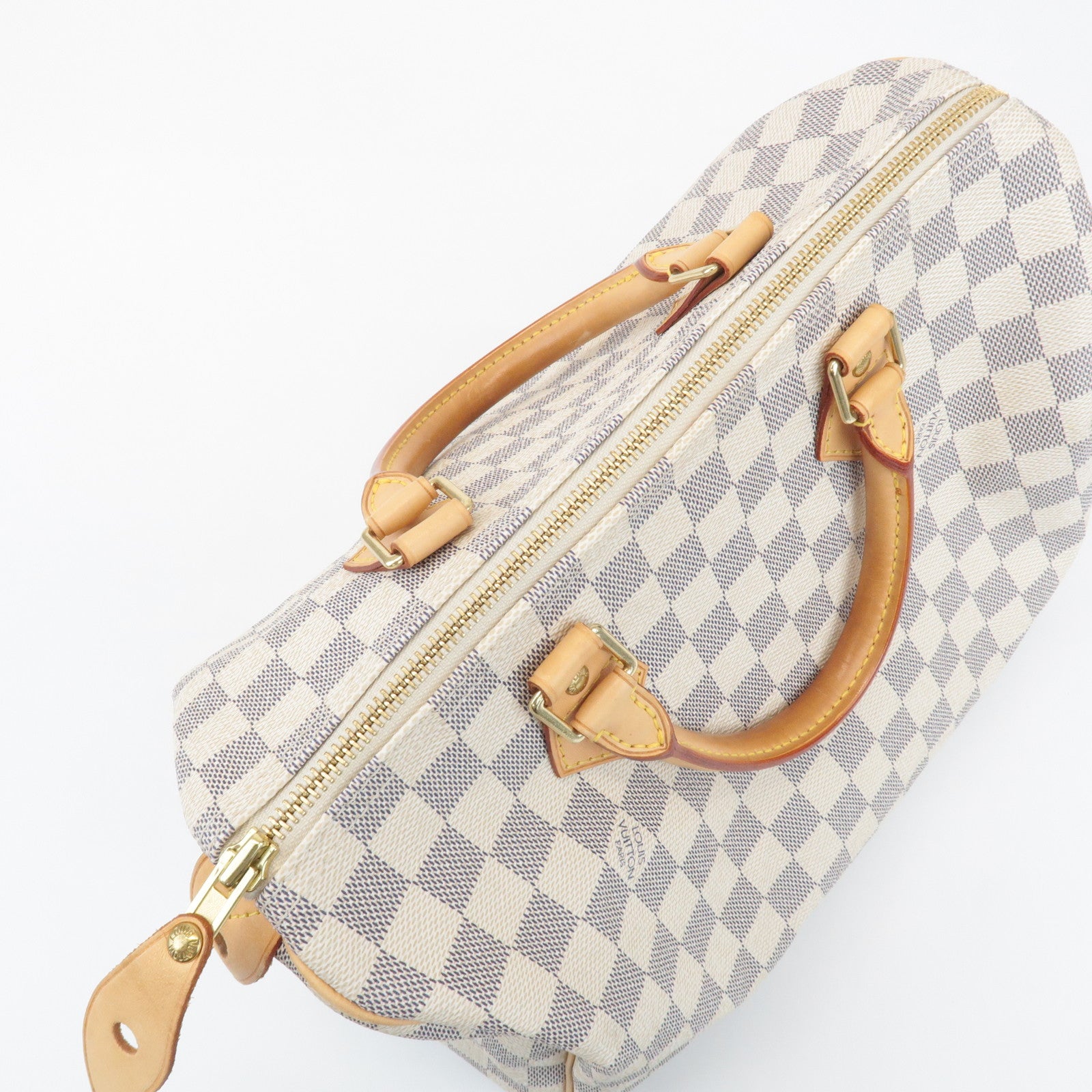 Louis Vuitton Damier Azur Speedy 30 Boston Bag Hand Bag N41533