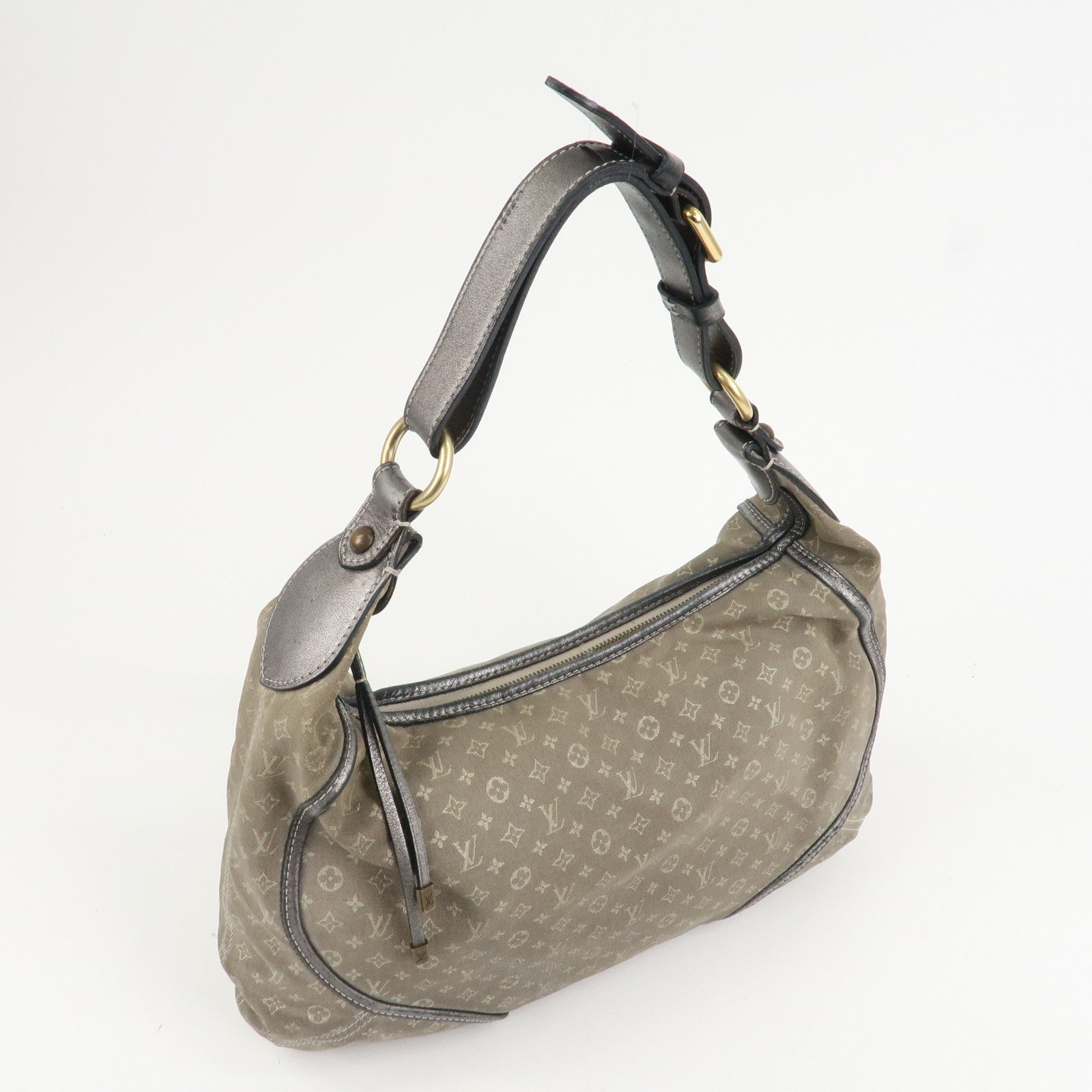 Louis Vuitton Monogram Mini Lin Manon MM ShoulderBag Platine M95618