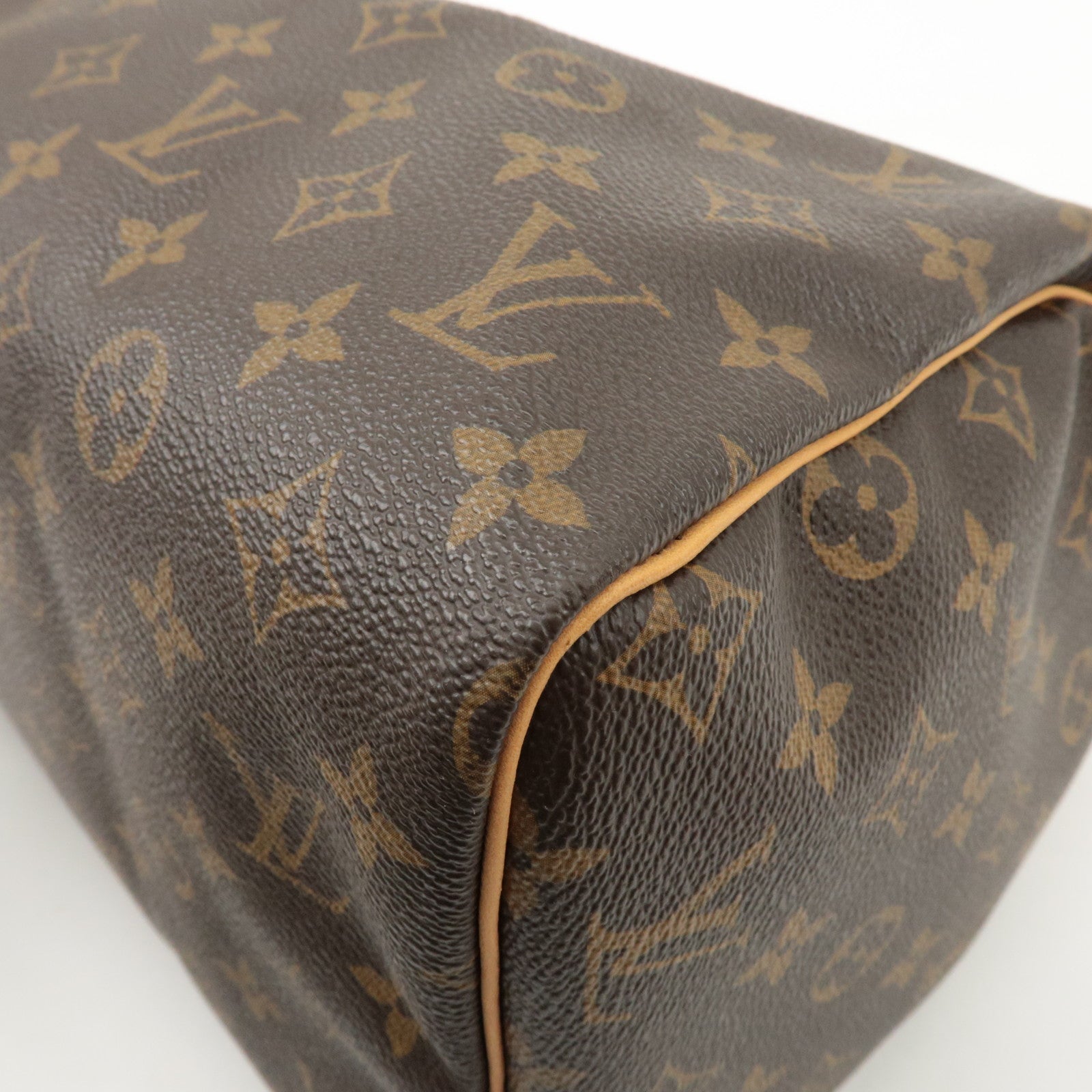 Louis Vuitton Monogram Speedy 30 Hand Bag Boston Bag M41526 Used