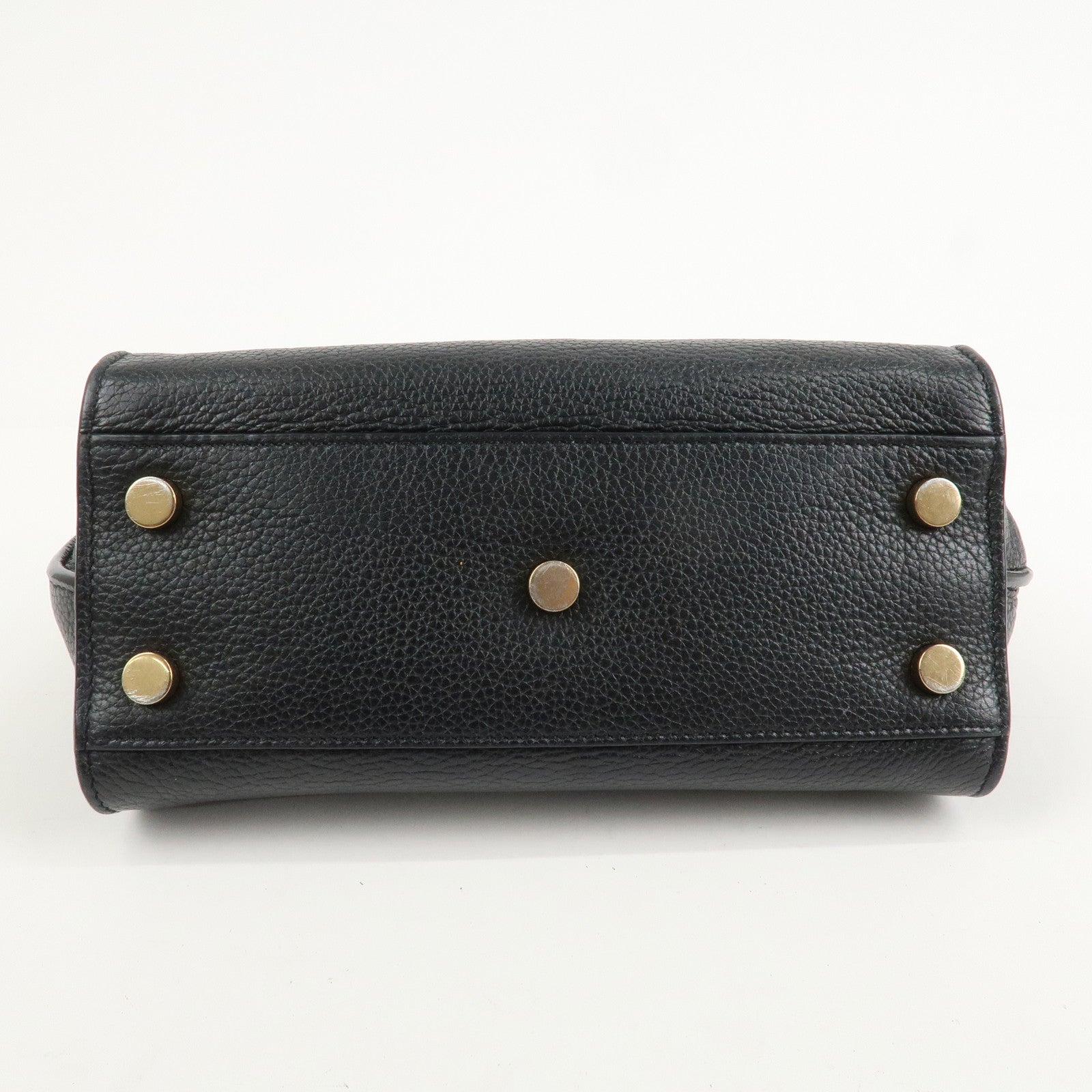SAINT LAURENT PARIS Sac De Jour 2WAY Bag Hand Bag Black 717449