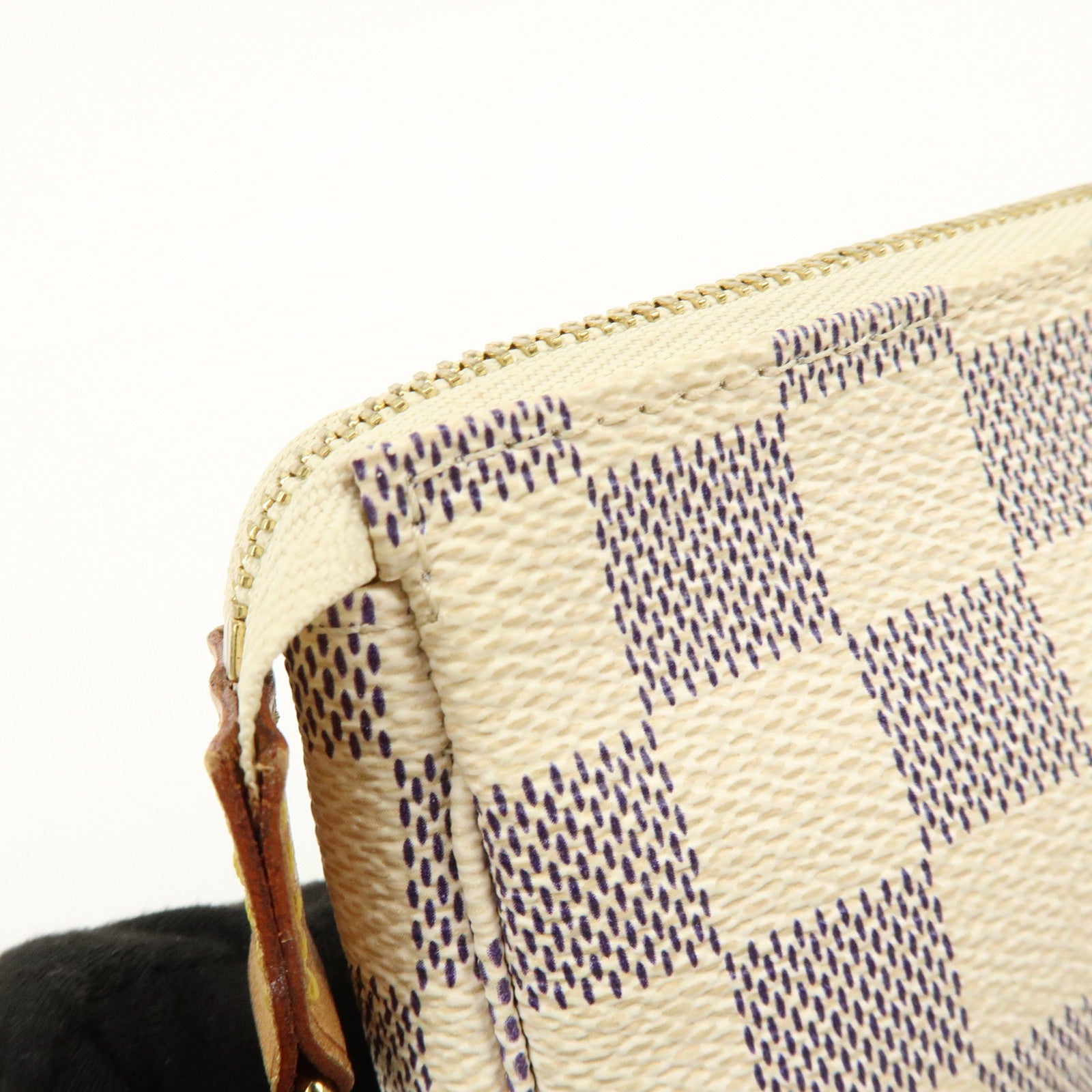 Louis Vuitton Damier Azur Mini Pochette Accesoire Pouch N58010