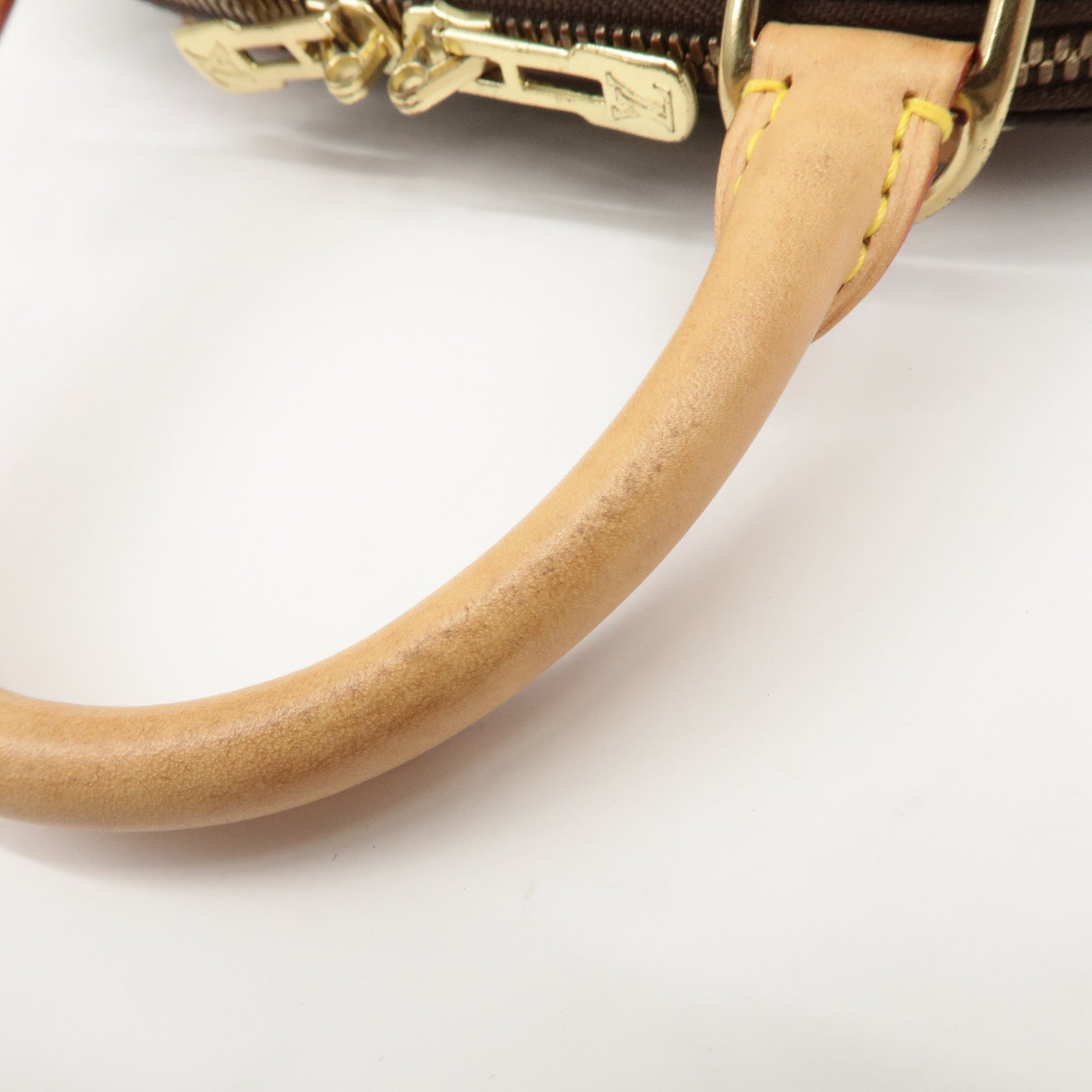 Louis Vuitton Monogram Alma BB 2Way Bag Hand Bag M53152 Used