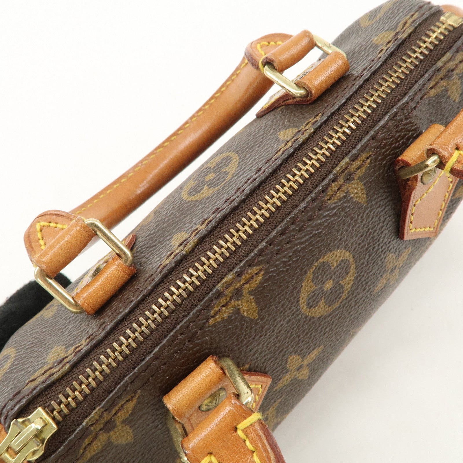 Louis Vuitton Monogram Mini Speedy Hand Bag M41534 Used