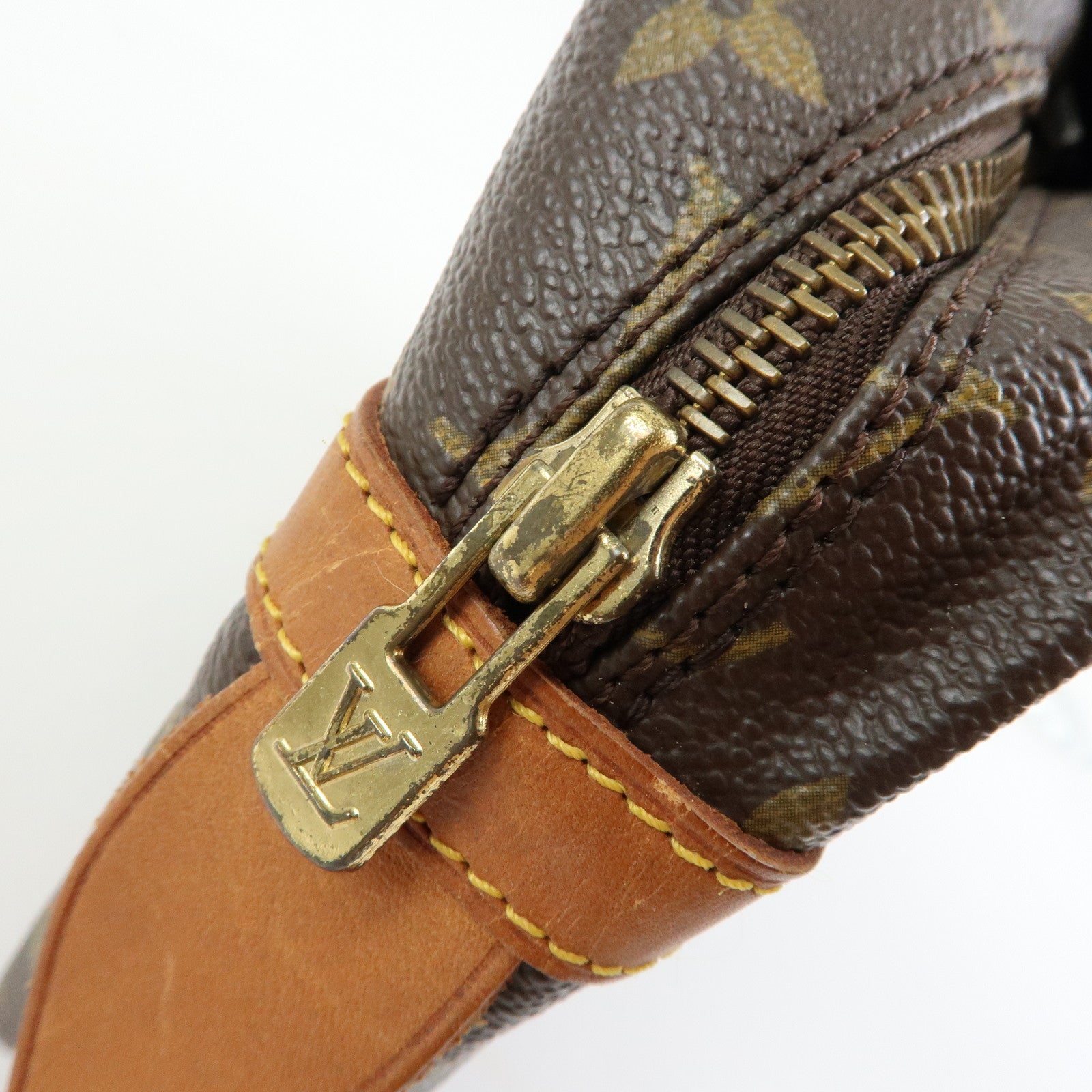 Louis Vuitton Monogram Compiegne 28 Pouch Clutch Bag Brown M51845