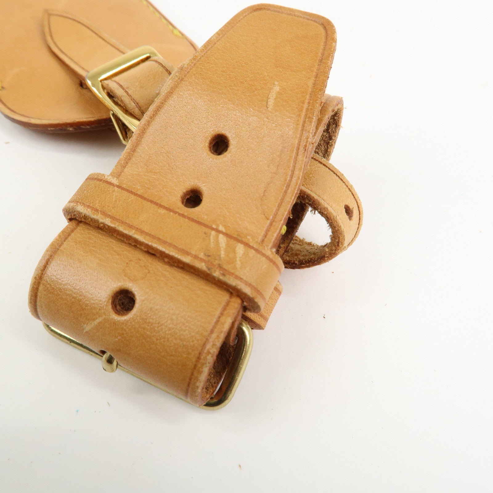 Louis Vuitton Set Of 20 Leather Name Tag & Poignet