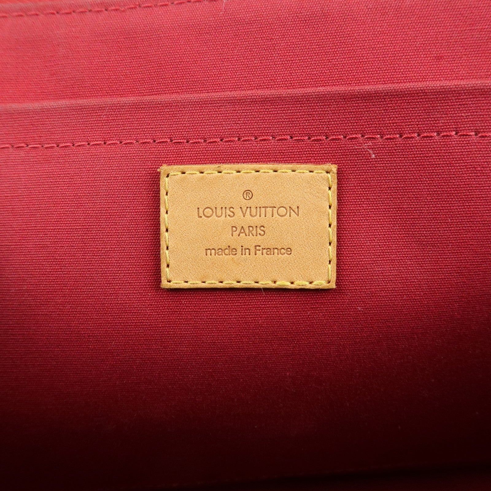 Louis Vuitton Vernis Rosewood Avenue Hand Bag Pomme D'Amour M93507 Used
