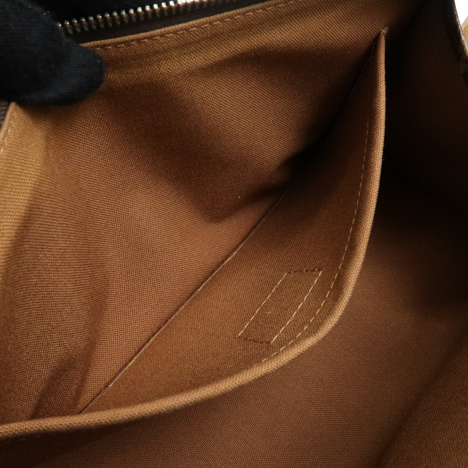Louis Vuitton Monogram Popincourt Hand Bag Brown M40009