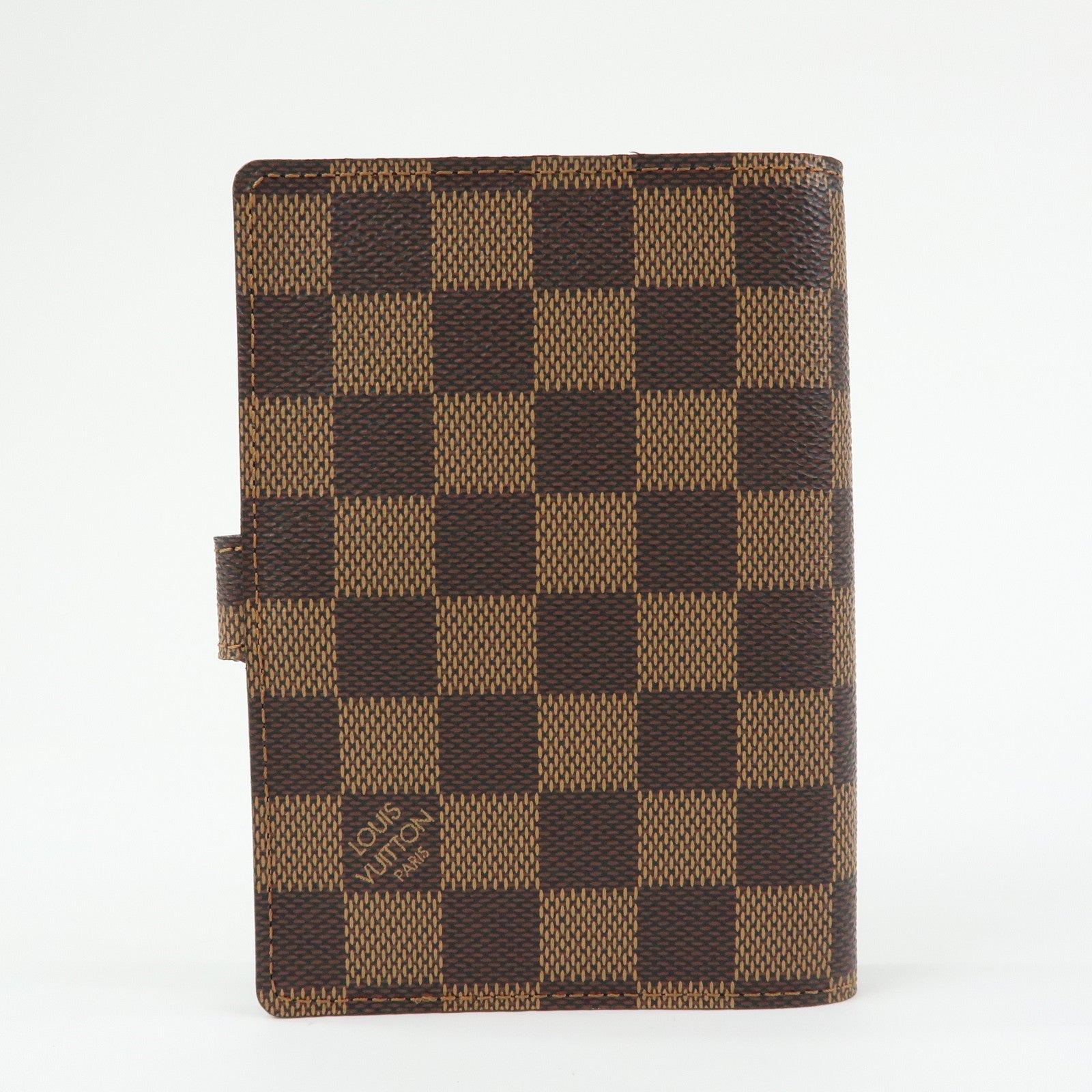 Louis Vuitton Damier Ebene Agenda PM Planner Cover Brown R20700