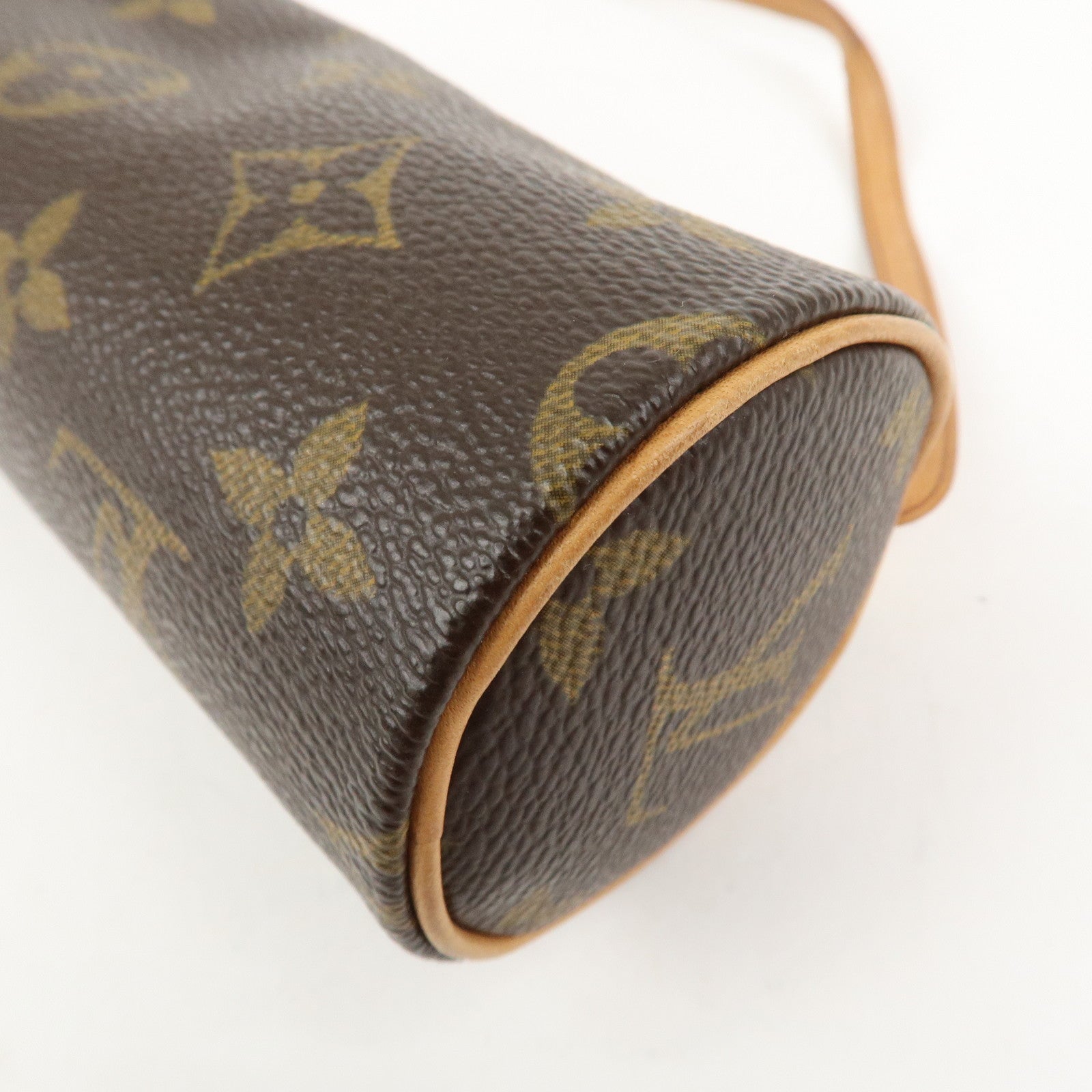 Louis Vuitton Monogram Mini Pouch for Papillon Bag New Style Brown