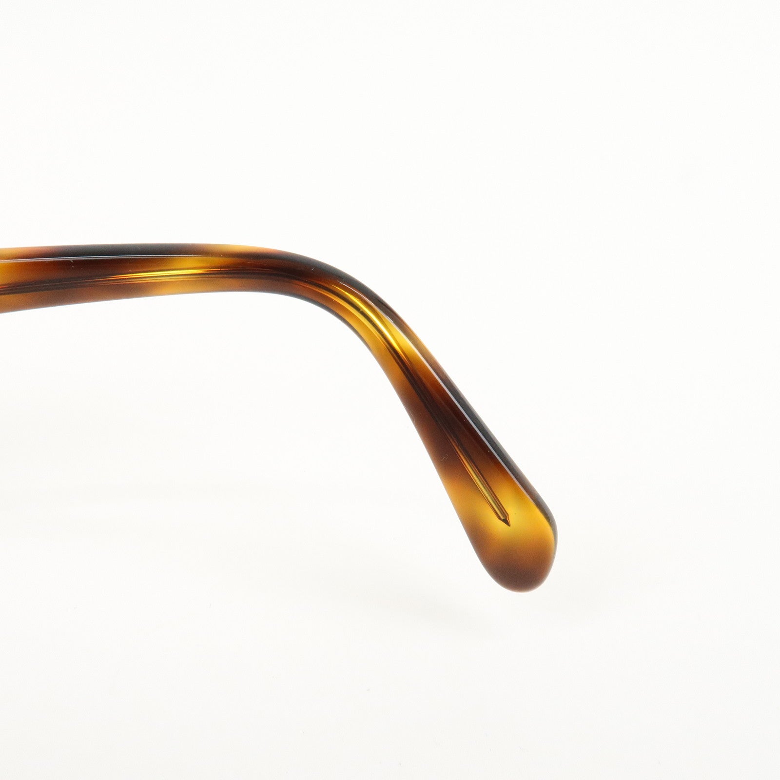 CHANEL COCO Mark Plastic Sunglasses Brown 01452 91235 Used