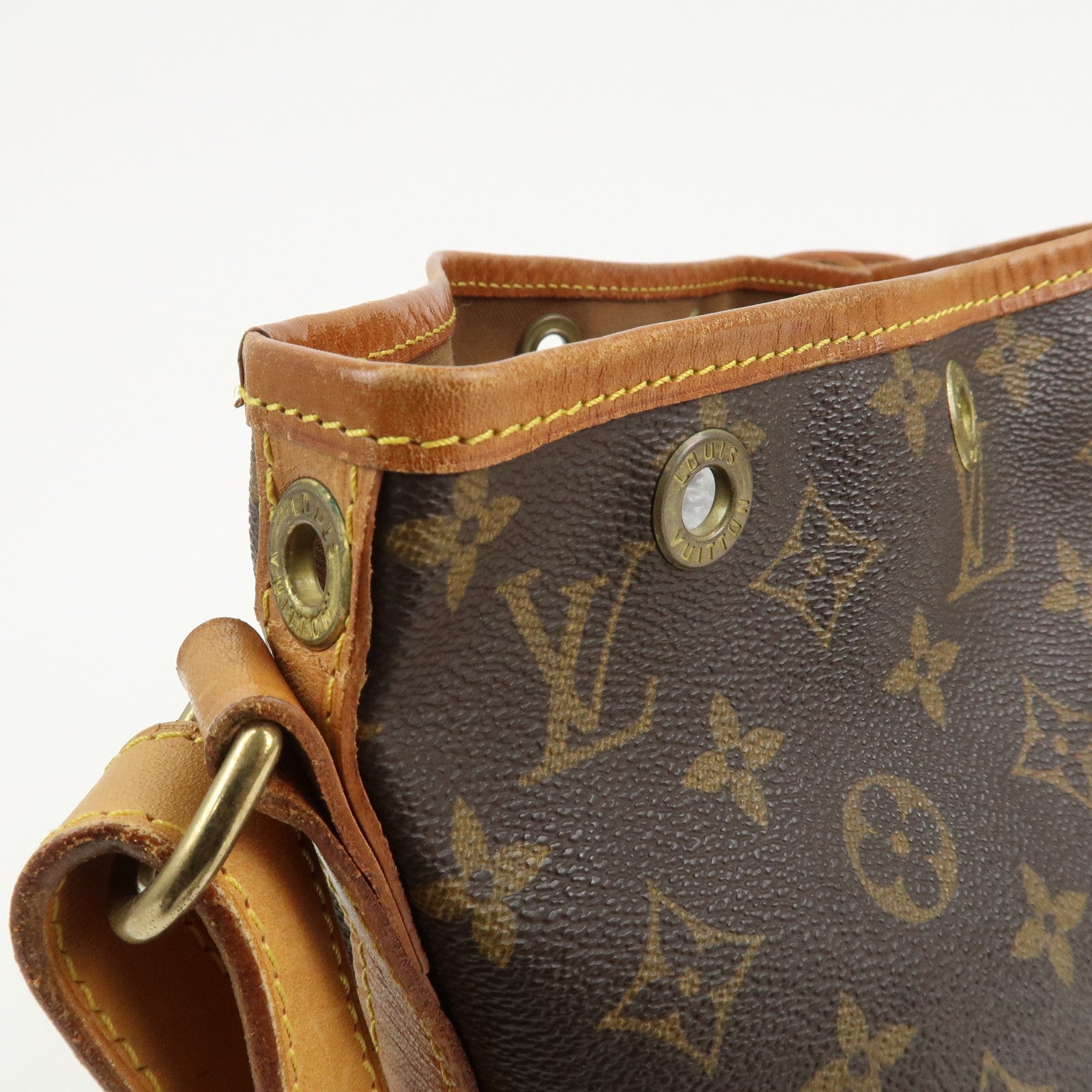 Louis Vuitton Monogram Canvas Petit Noe Shoulder Bag Brown M42226