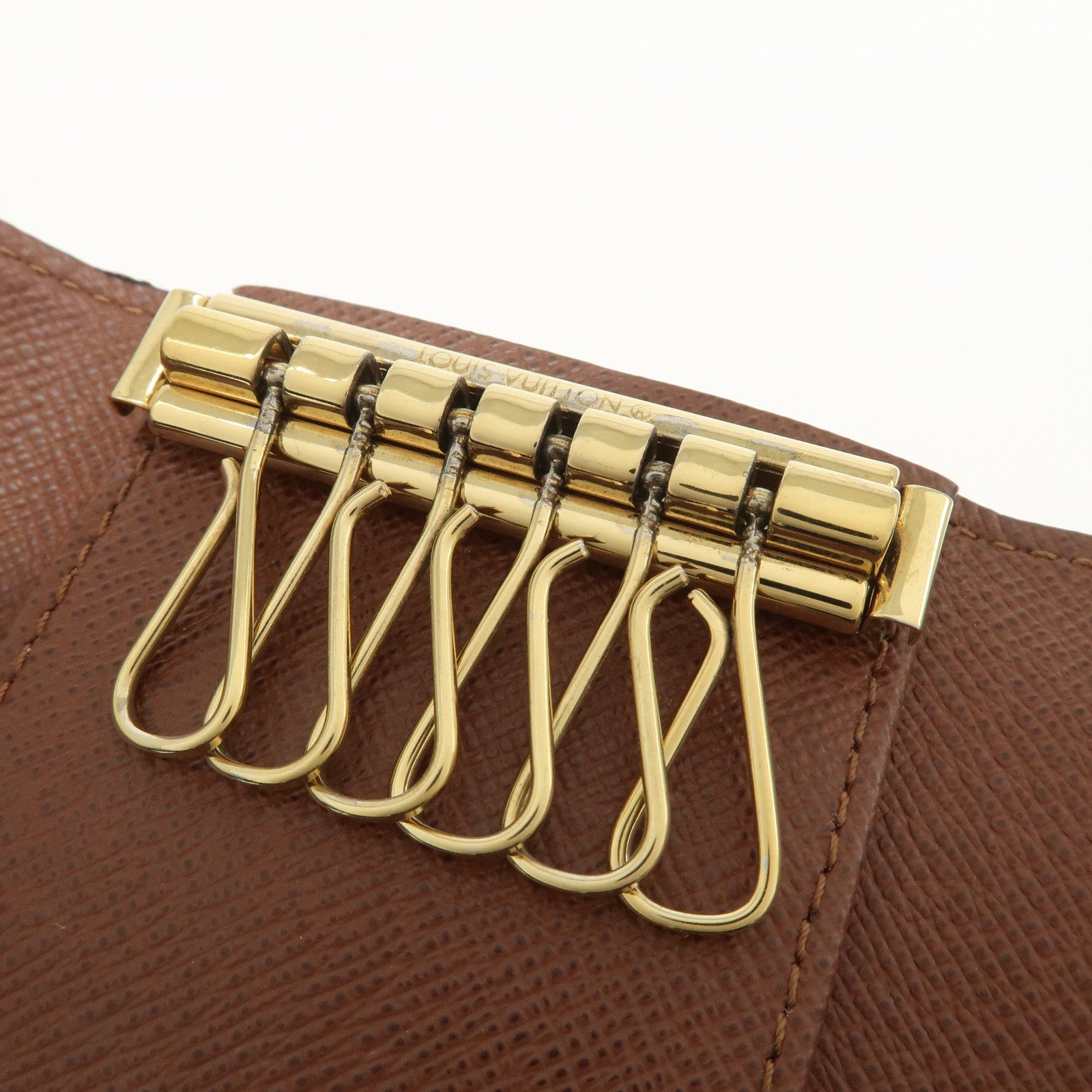 Louis Vuitton Monogram Multicles 6 Key Case Key Holder Brown M62630