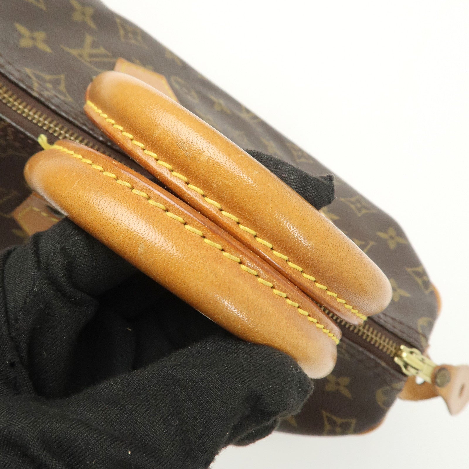Louis Vuitton Monogram Speedy 25 Boston Bag Hand Bag Brown M41528